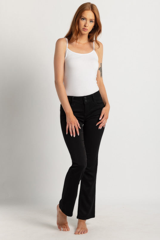 Wallflower Noir Insta-Soft Slim Bootcut Jean