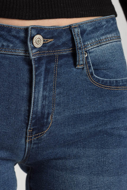 Jean skinny YMI Wannabettabutt fini moyen taille mi-haute