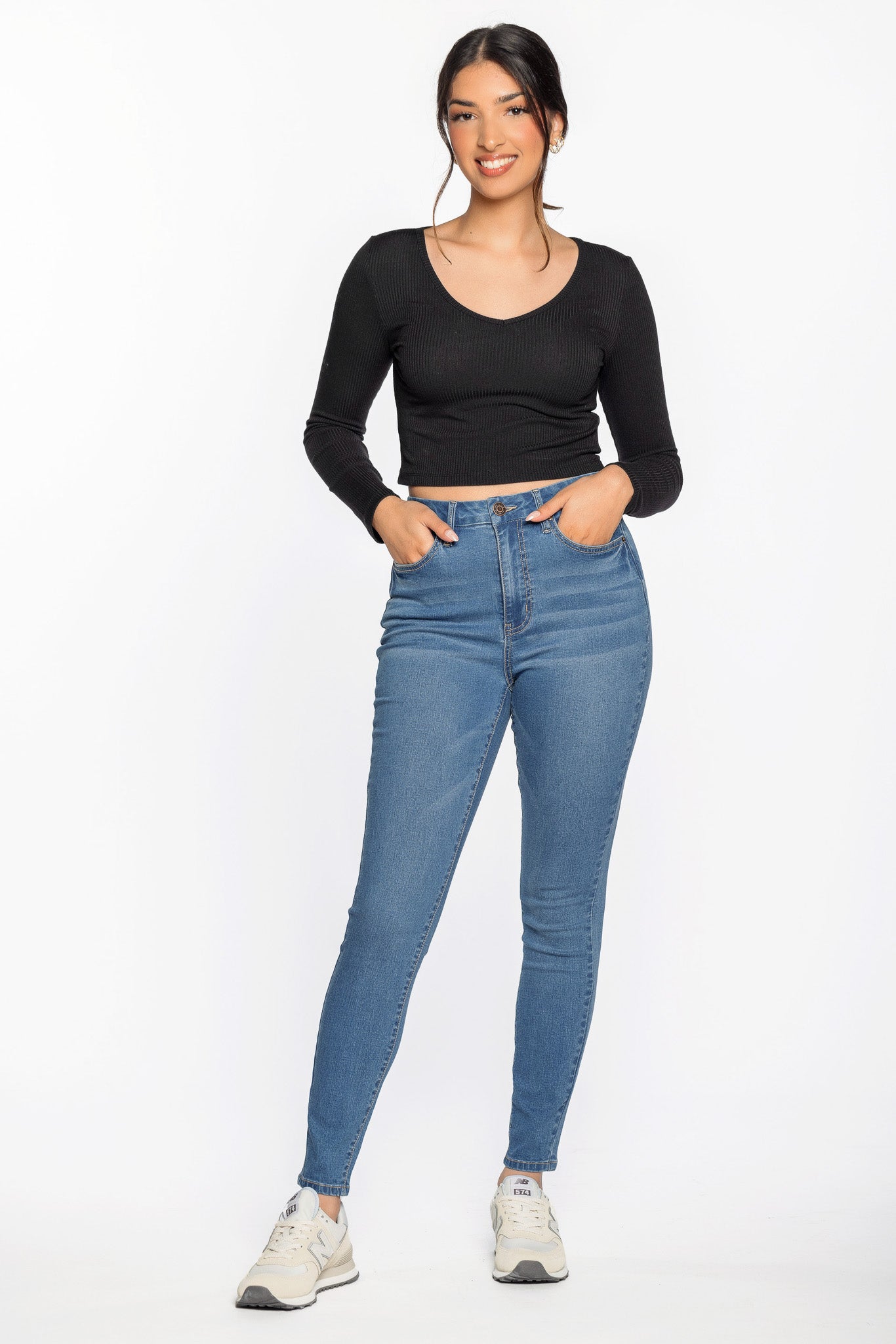 YMI Medium Wash Skinny Jean