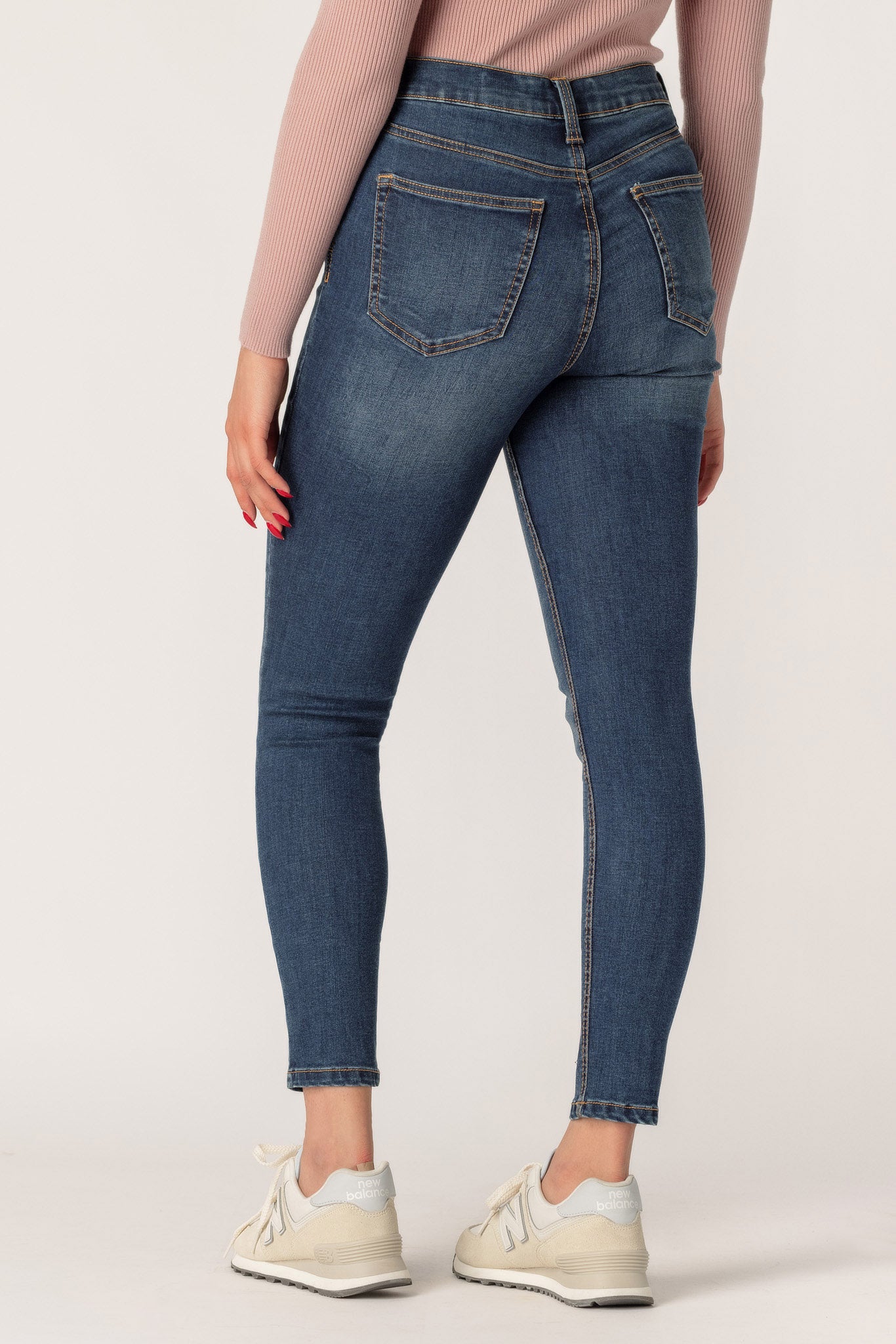 Celebrity pink sale high waisted jeans