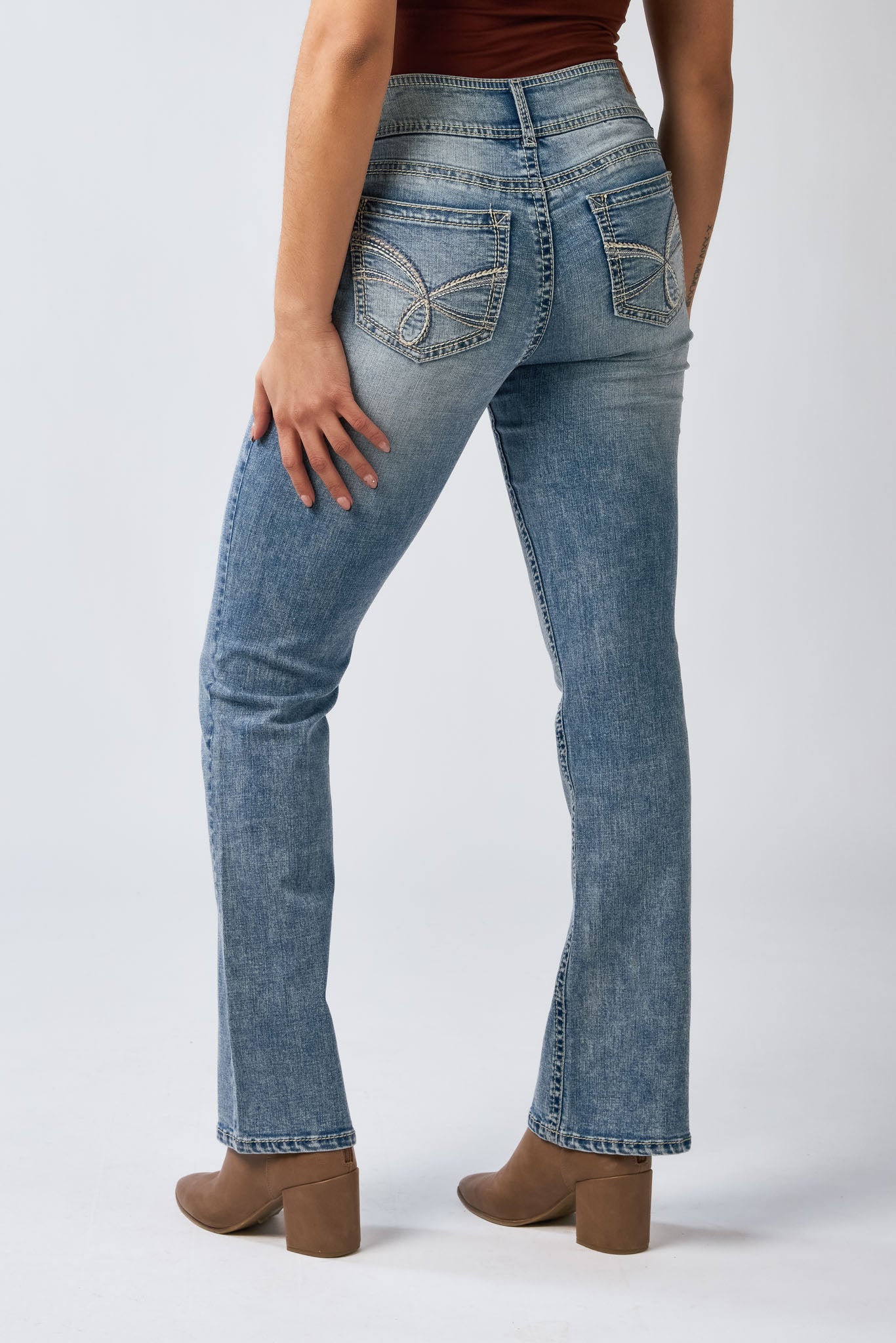 WallFlower InstaStretch Grace Wash Luscious Curvy Bootcut Jean