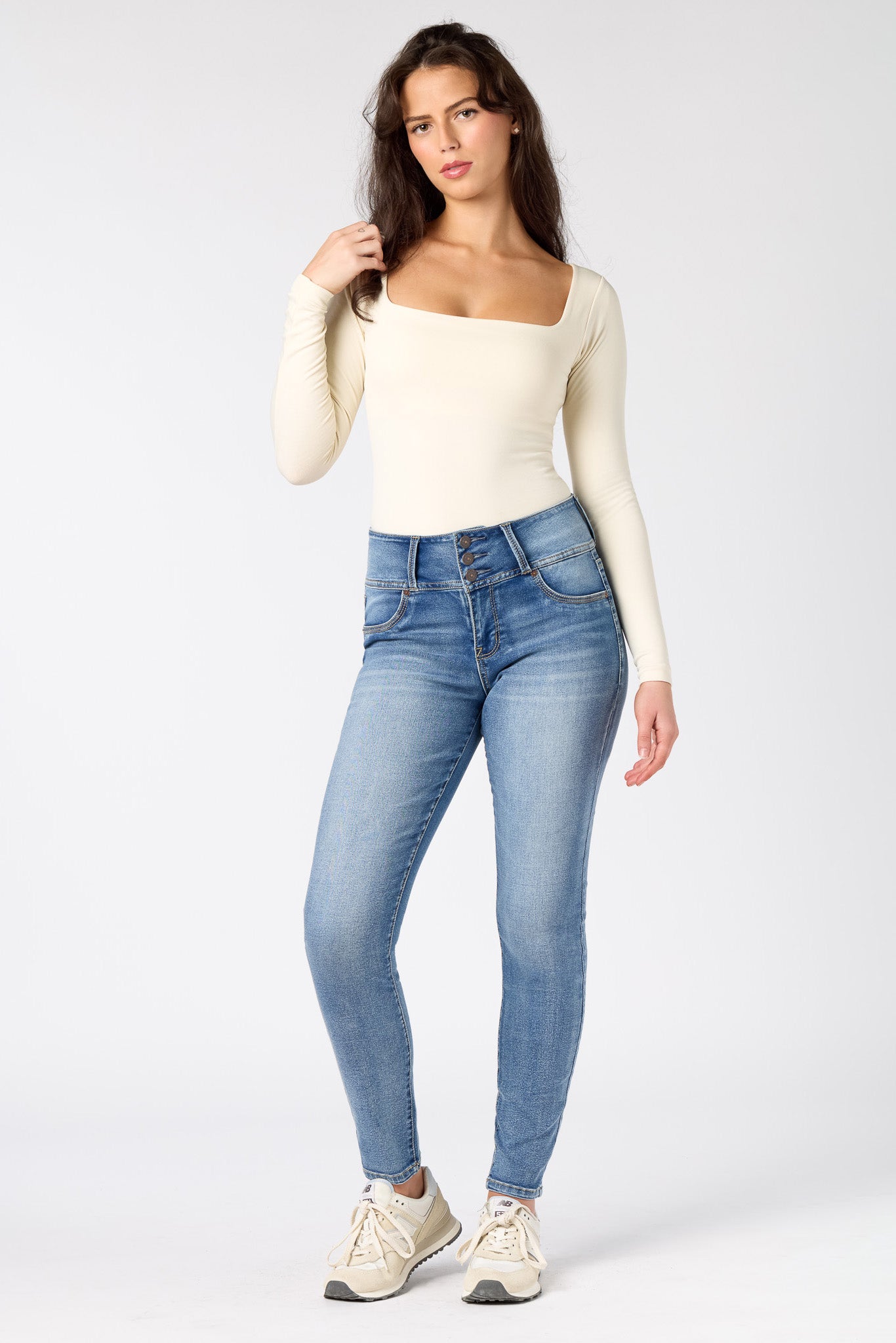 WallFlower InstaSoft Mara Wash Sassy Skinny High-Rise Jegging