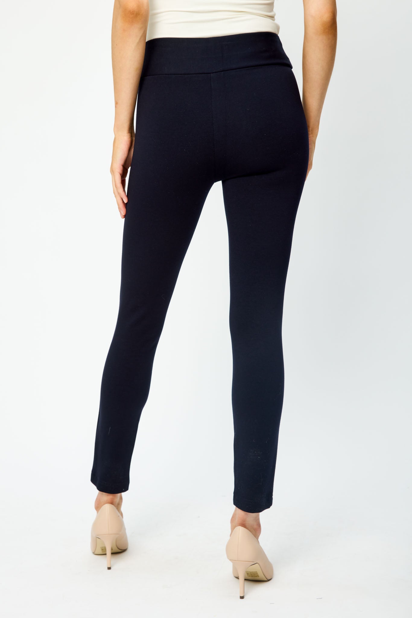 Pantalon écourté Seriously Slimming© avec bande élastique large