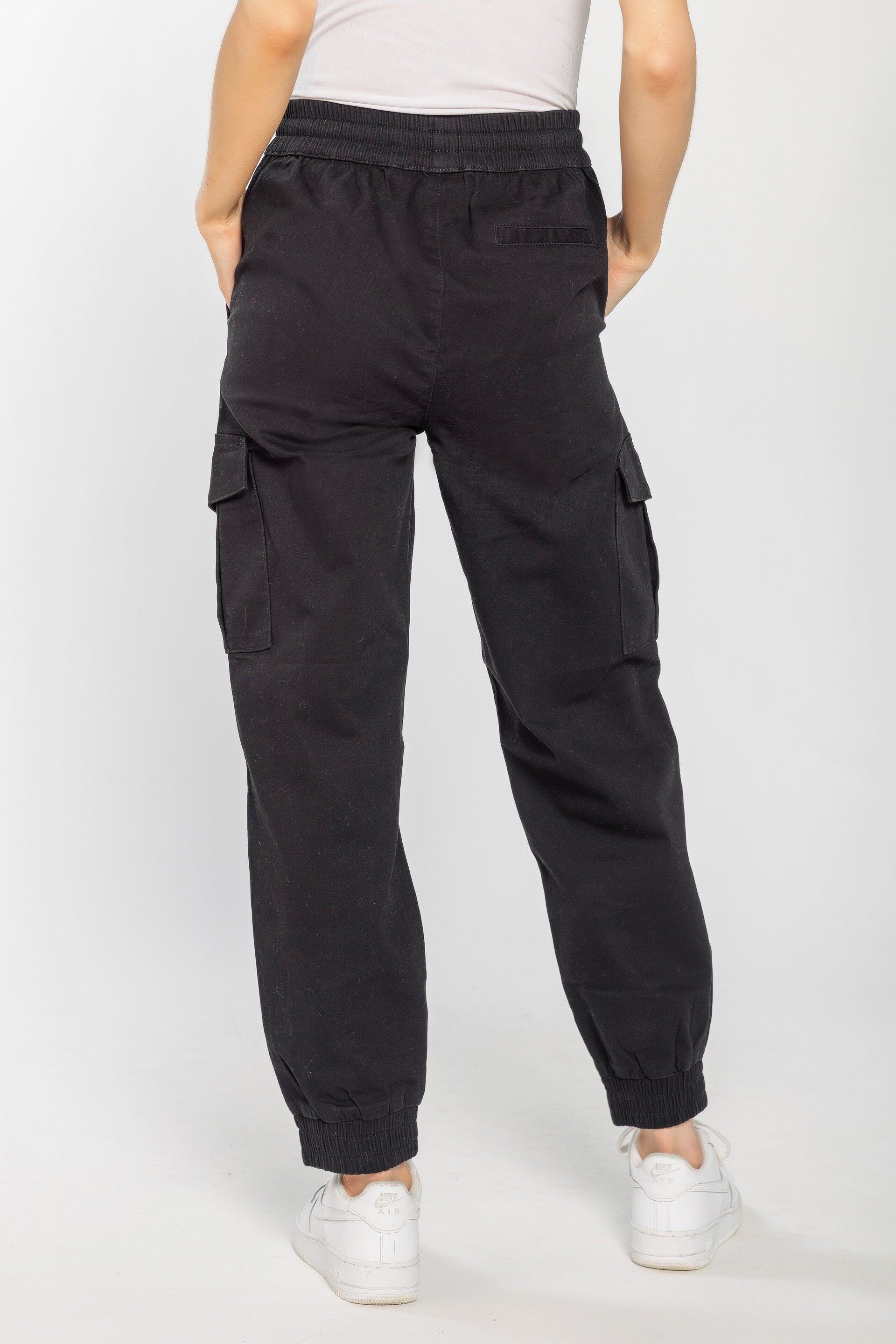 Twill Jogger with Cargo Pockets