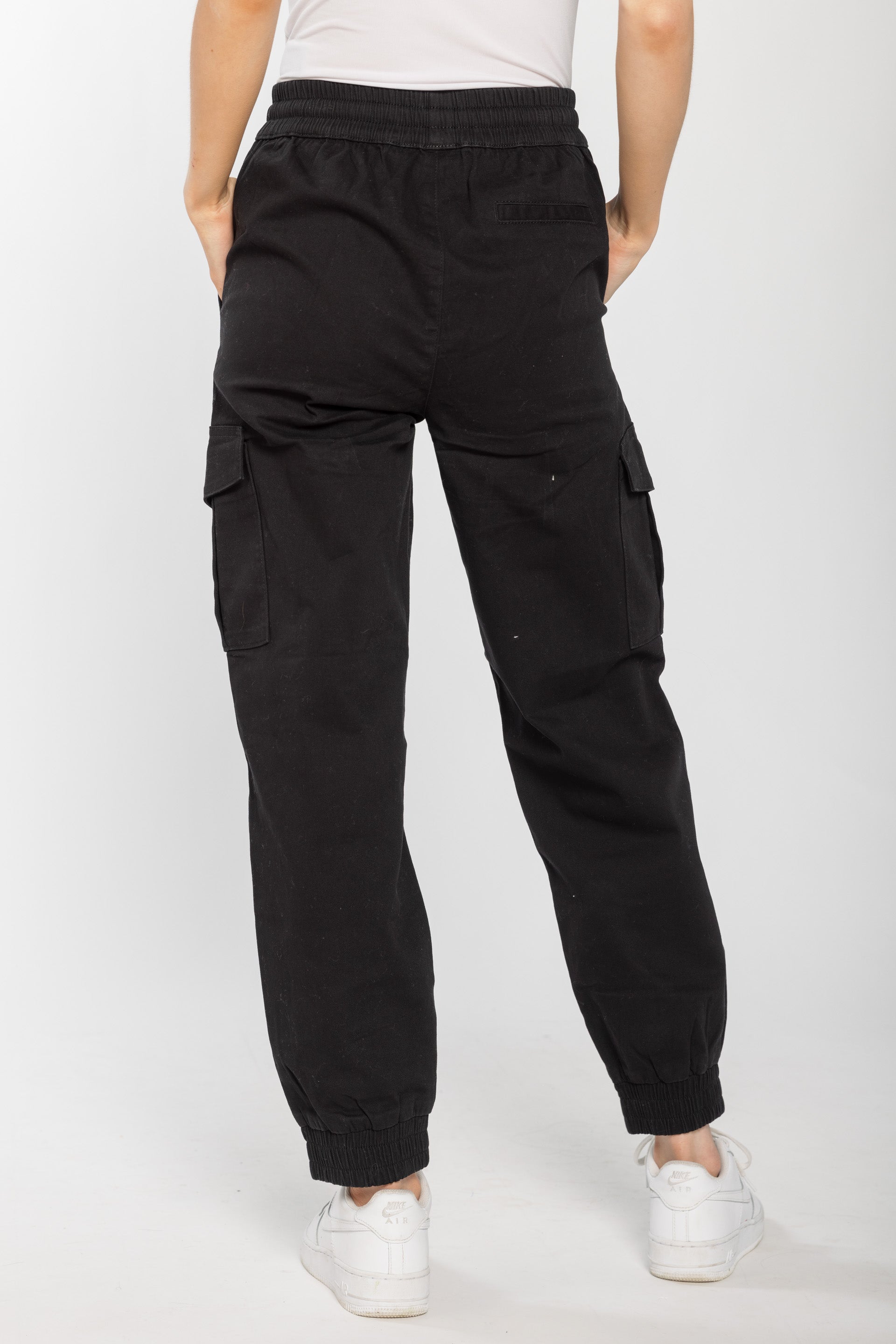 Twill Jogger with Cargo Pockets
