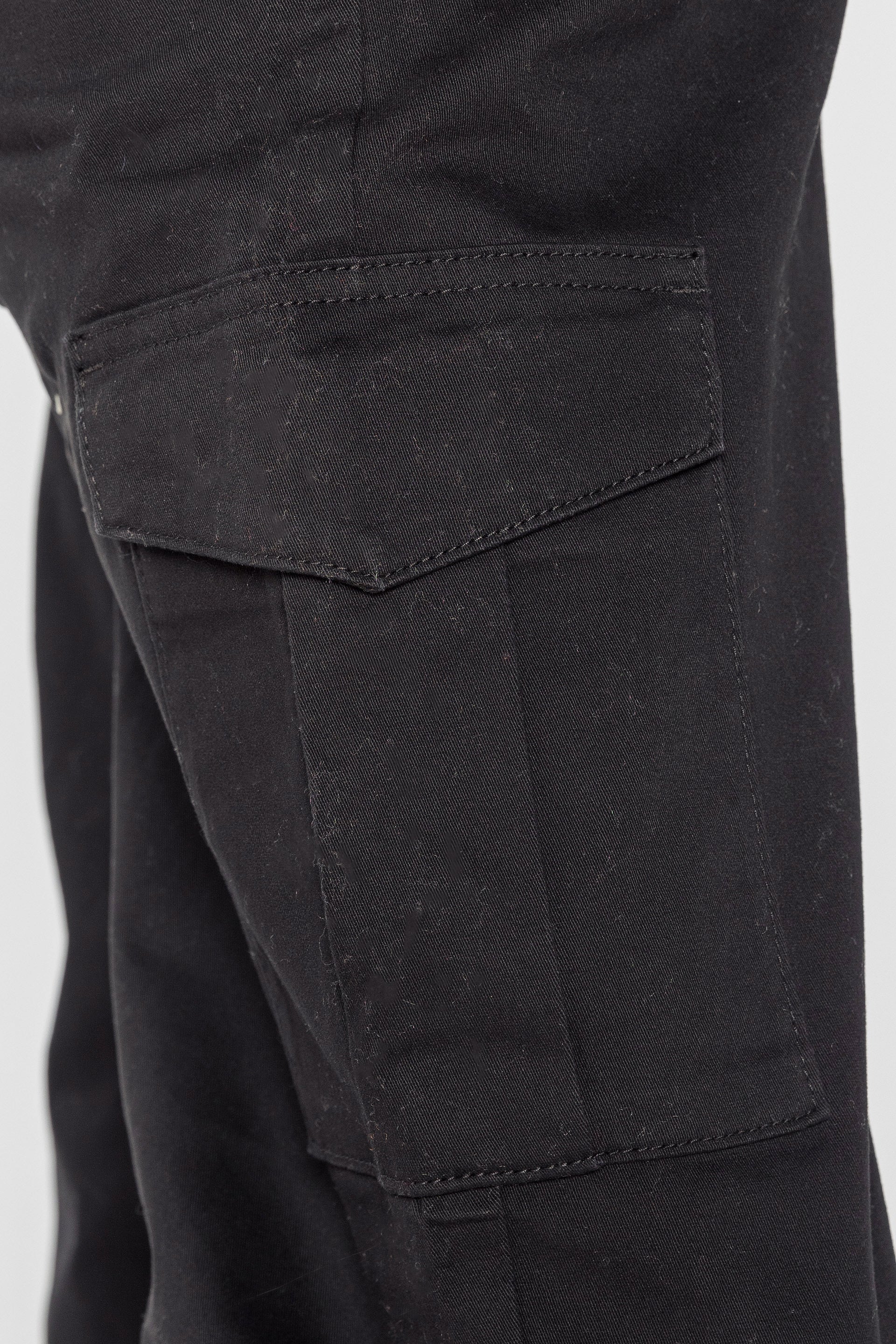 Twill Jogger with Cargo Pockets