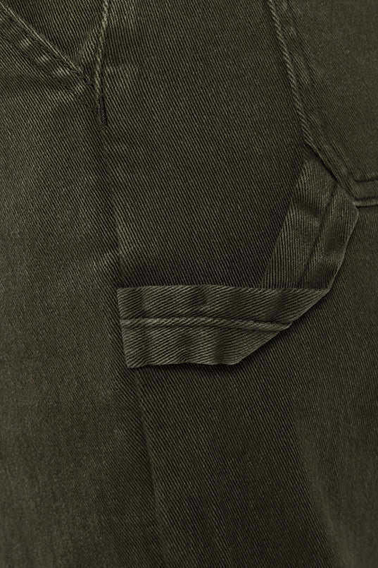 Heavy Twill Straight Leg Painter Pant
