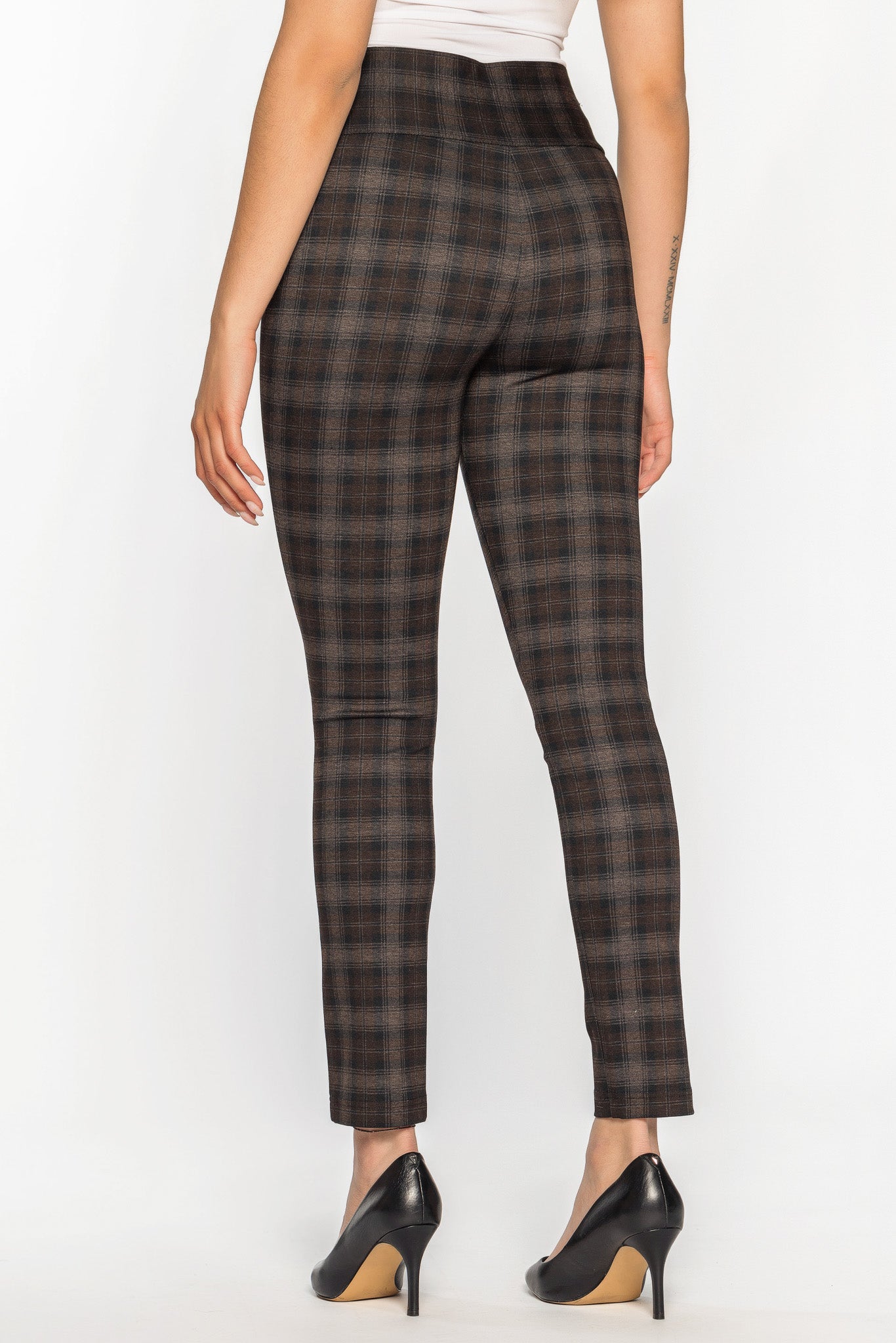 Pantalon Seriously Slimming carreaux Constance