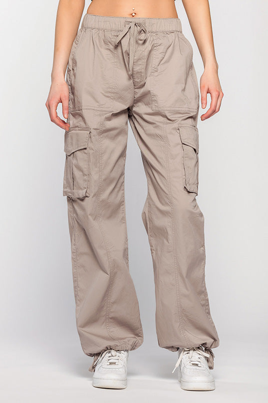 YMI Poplin Cargo Pant
