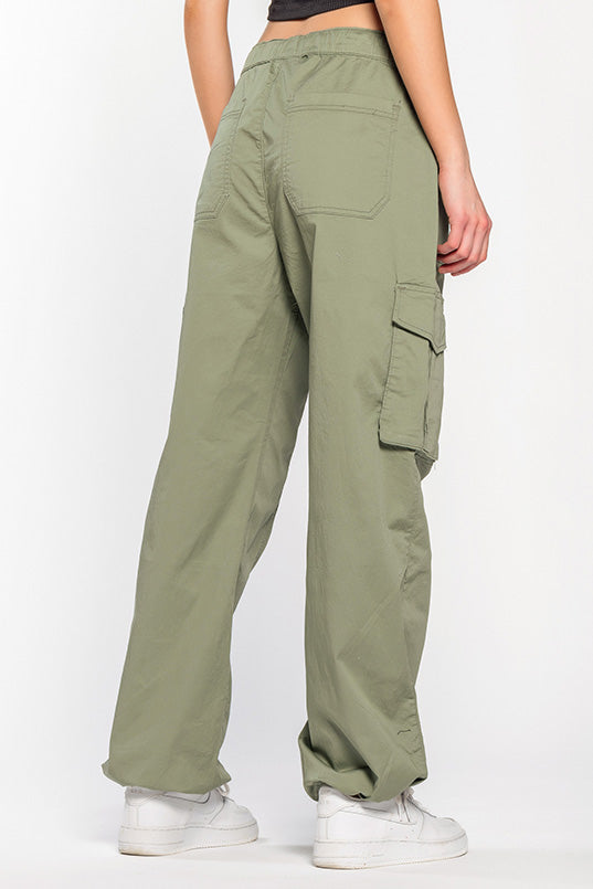 YMI Poplin Cargo Pant