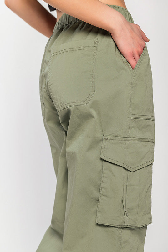 YMI Poplin Cargo Pant