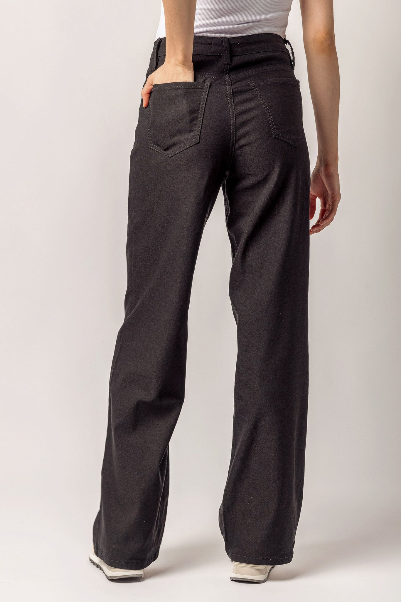 YMI Hyperstretch High Rise Wide Leg Pants