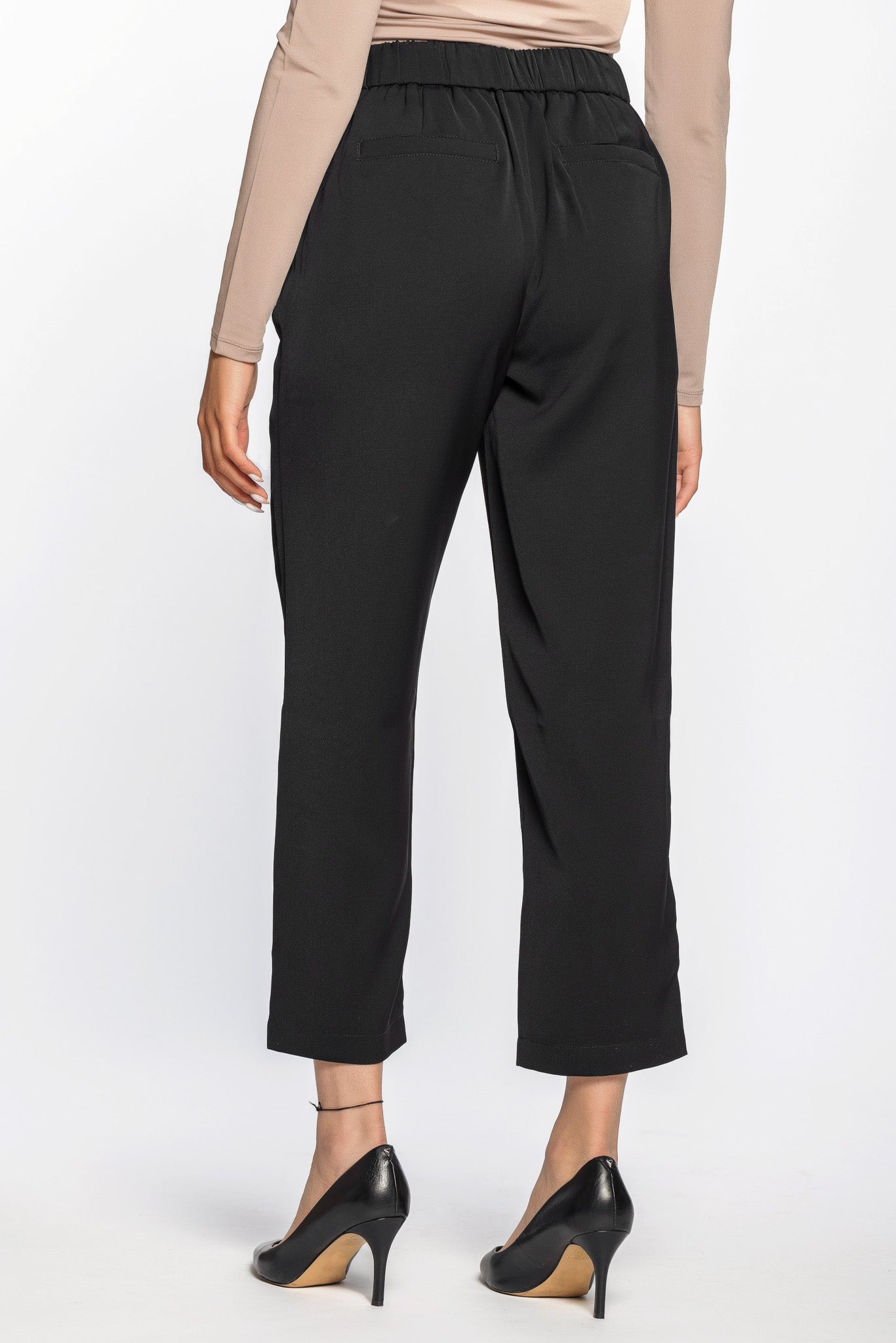 Pantalon doux jambe fuselée