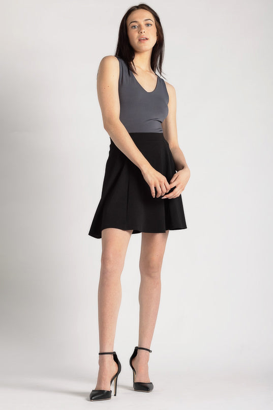 Pull-on Liverpool Skater Skirt