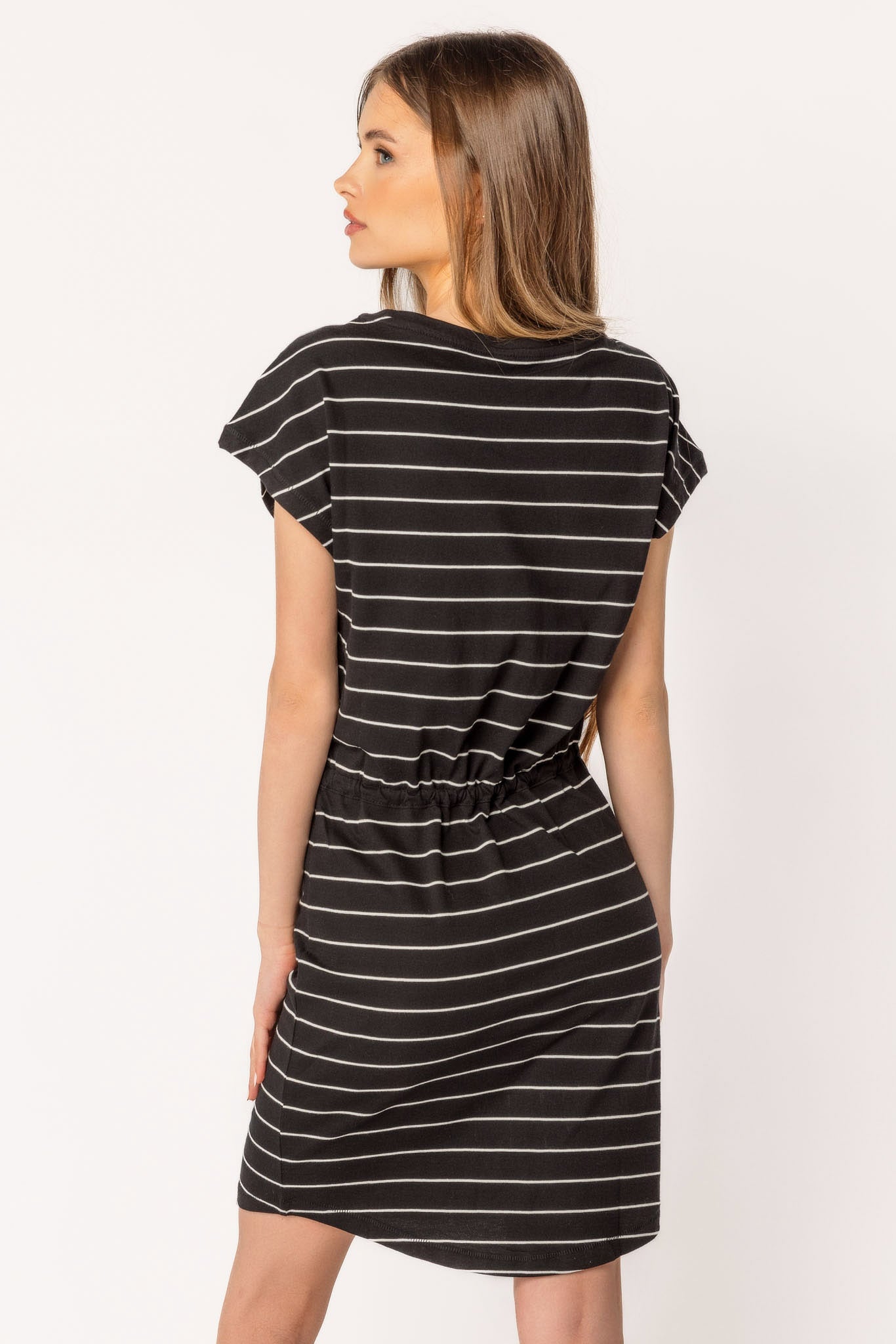 Only May Stripe T-Shirt Dress