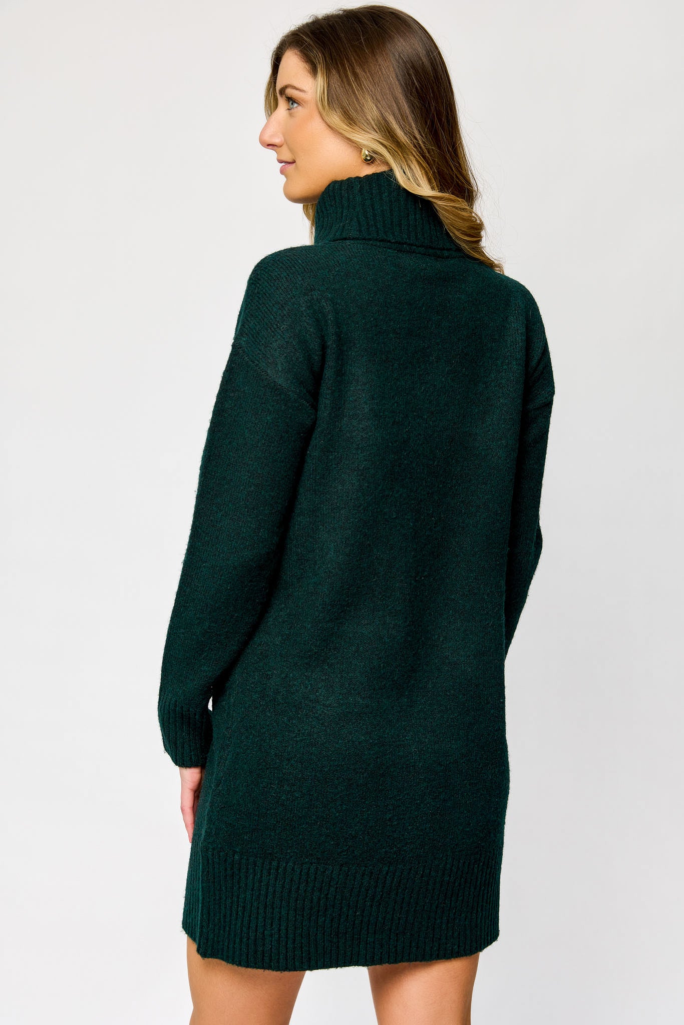 Turtleneck Sweater Dress