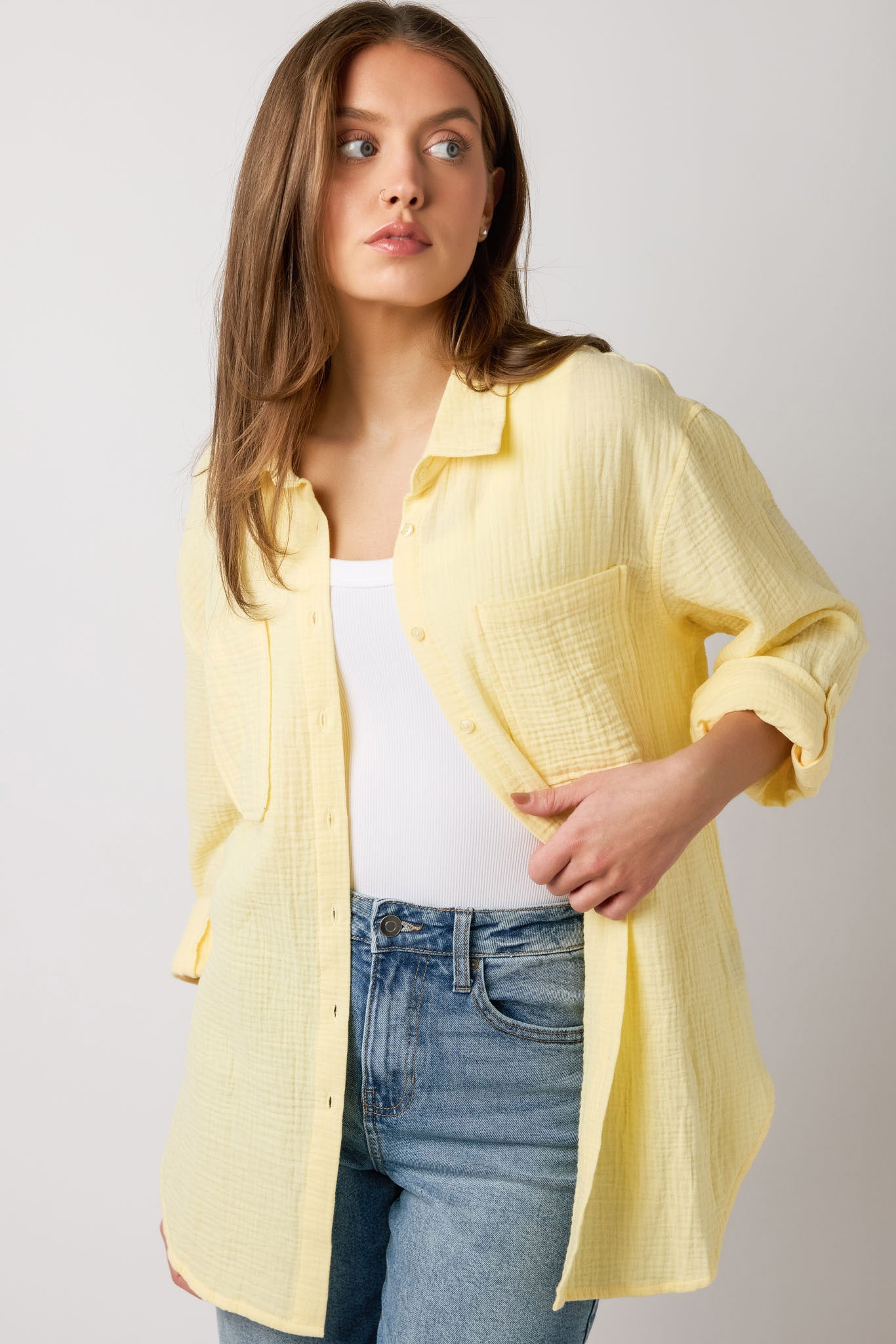Chemise longueur tunique