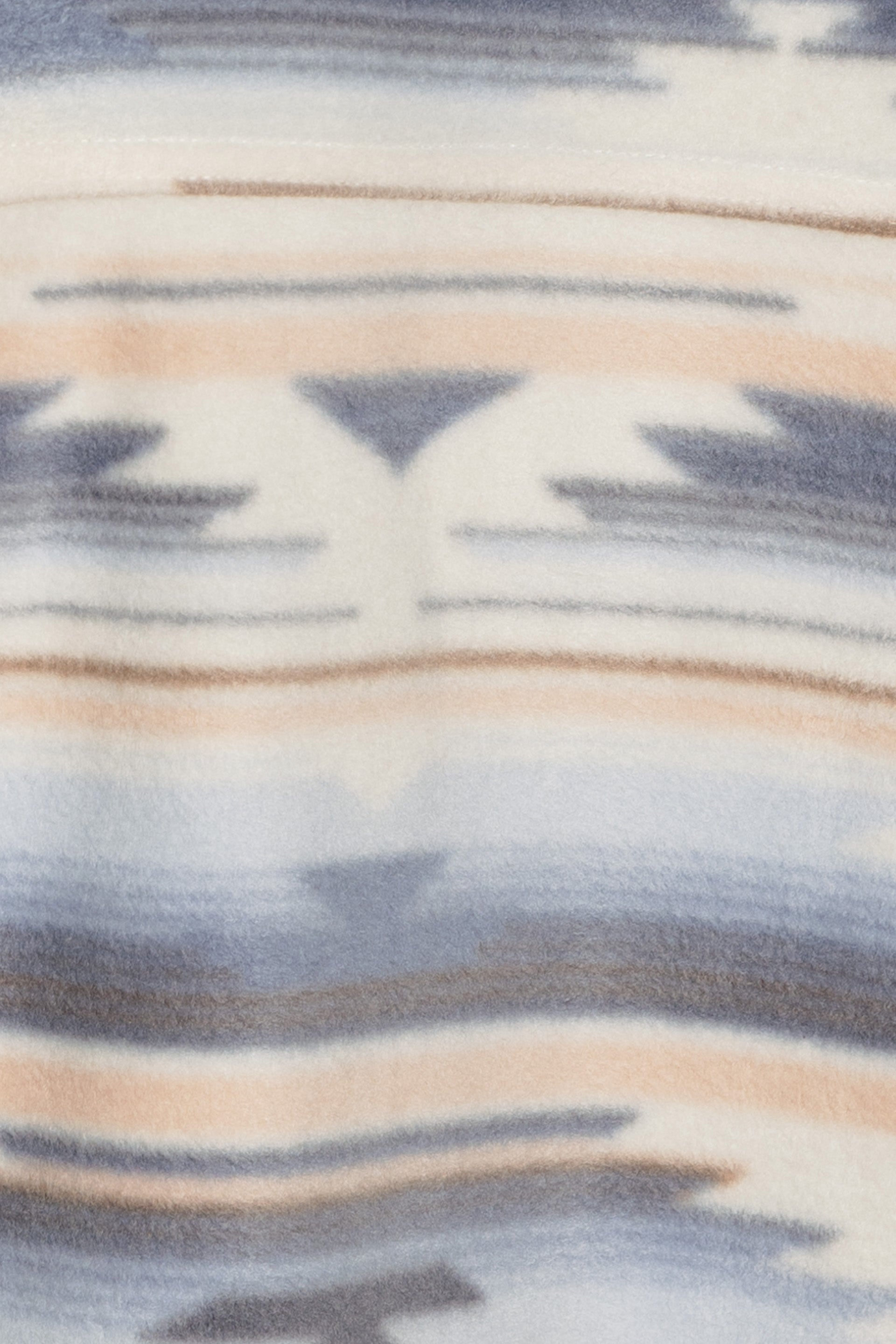 Wallflower Taylor Abstract Polar Fleece Shacket