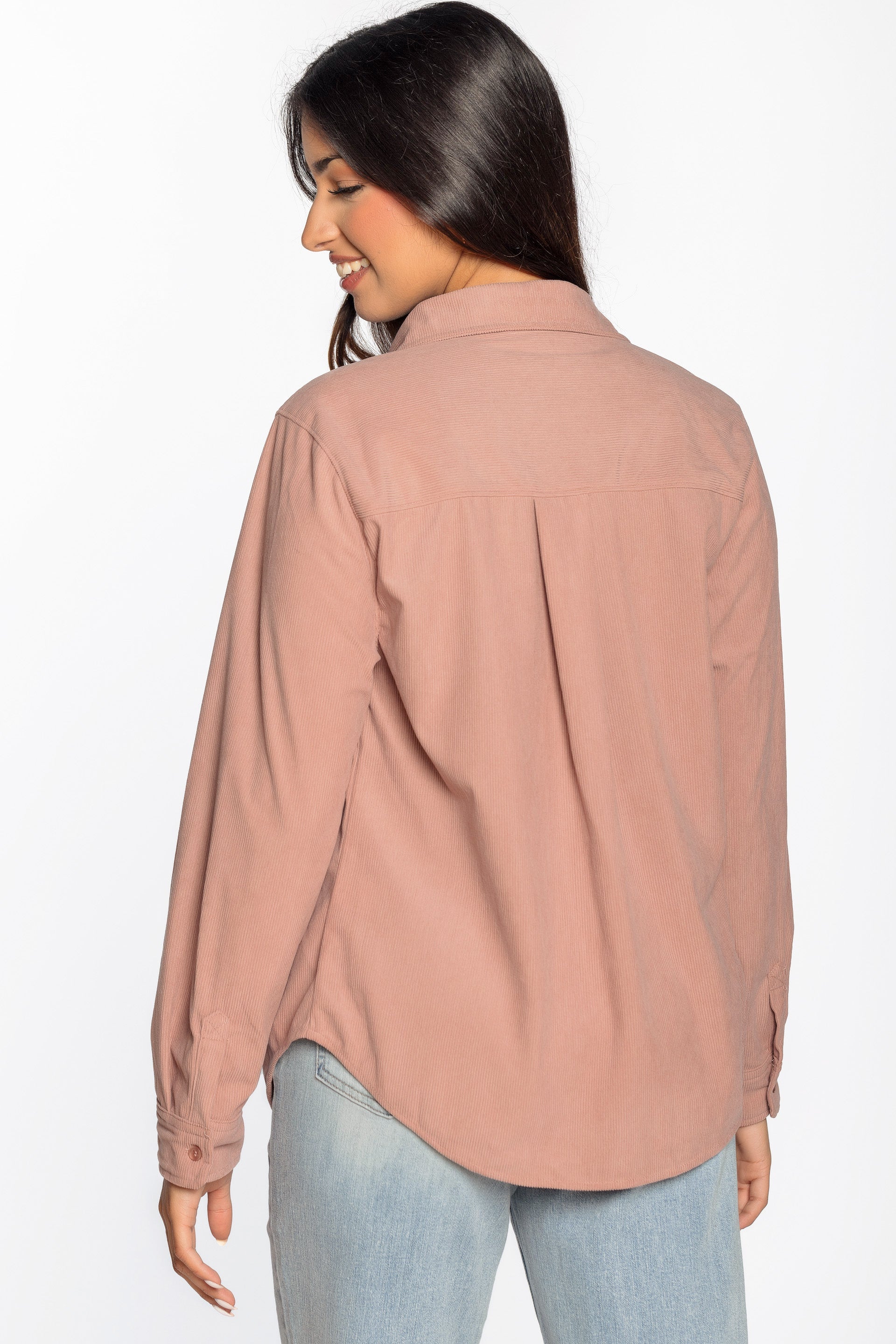 Chemise velours côtelé
