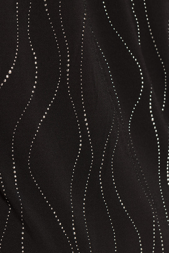 Metallic Swirl Blouse