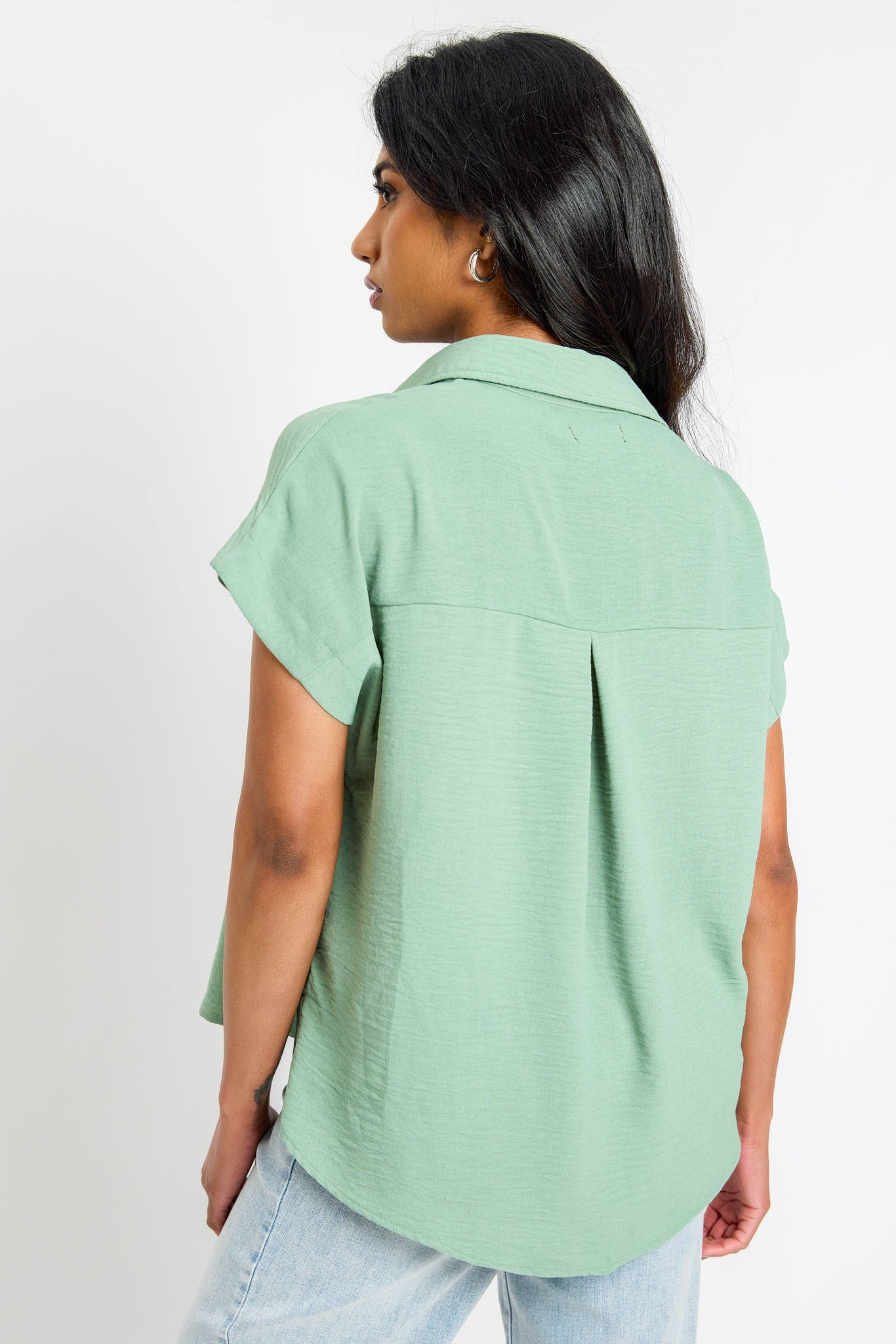 Chemise boutonnée à manches courtes Airflow