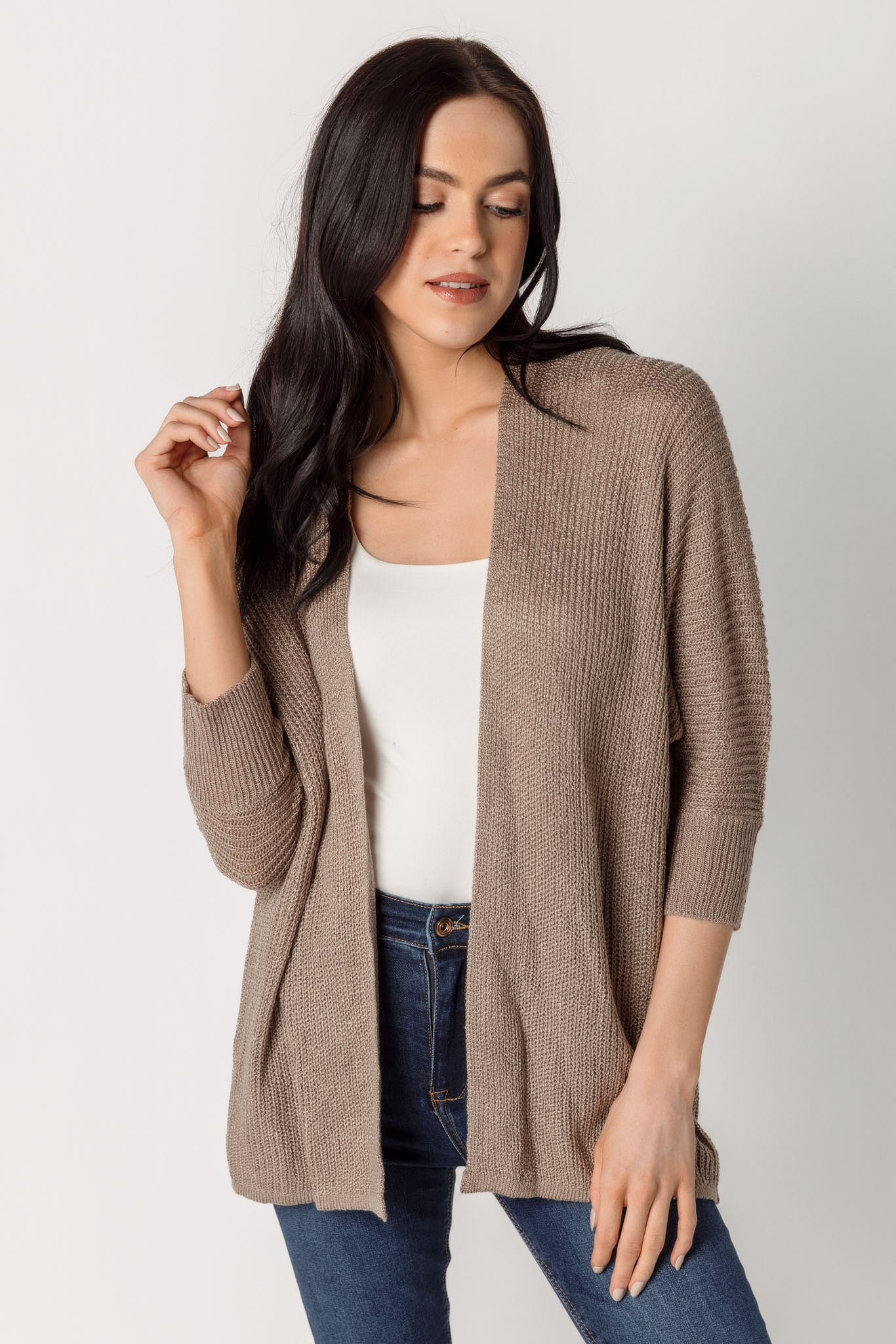 Dolman sleeve clearance cardigan