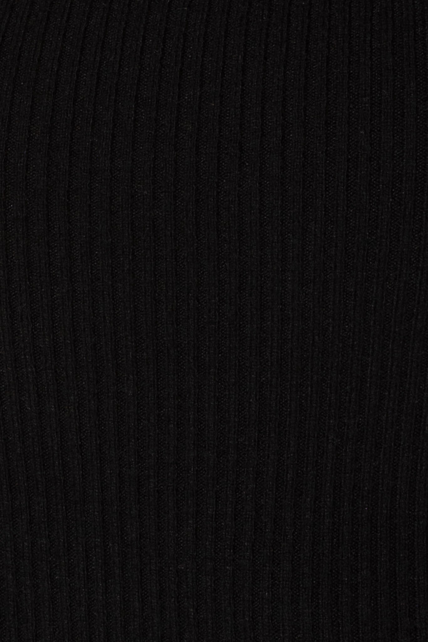 Long-Sleeve Ribbed Mockneck Sweater