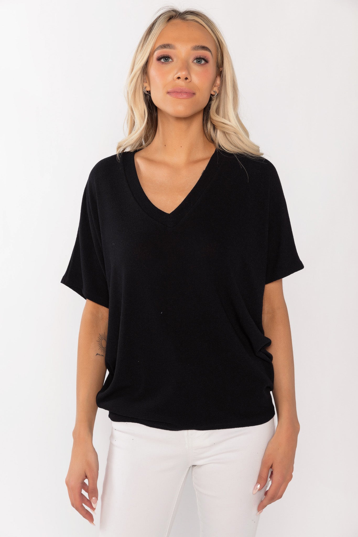 Short Sleeve Dolman Top