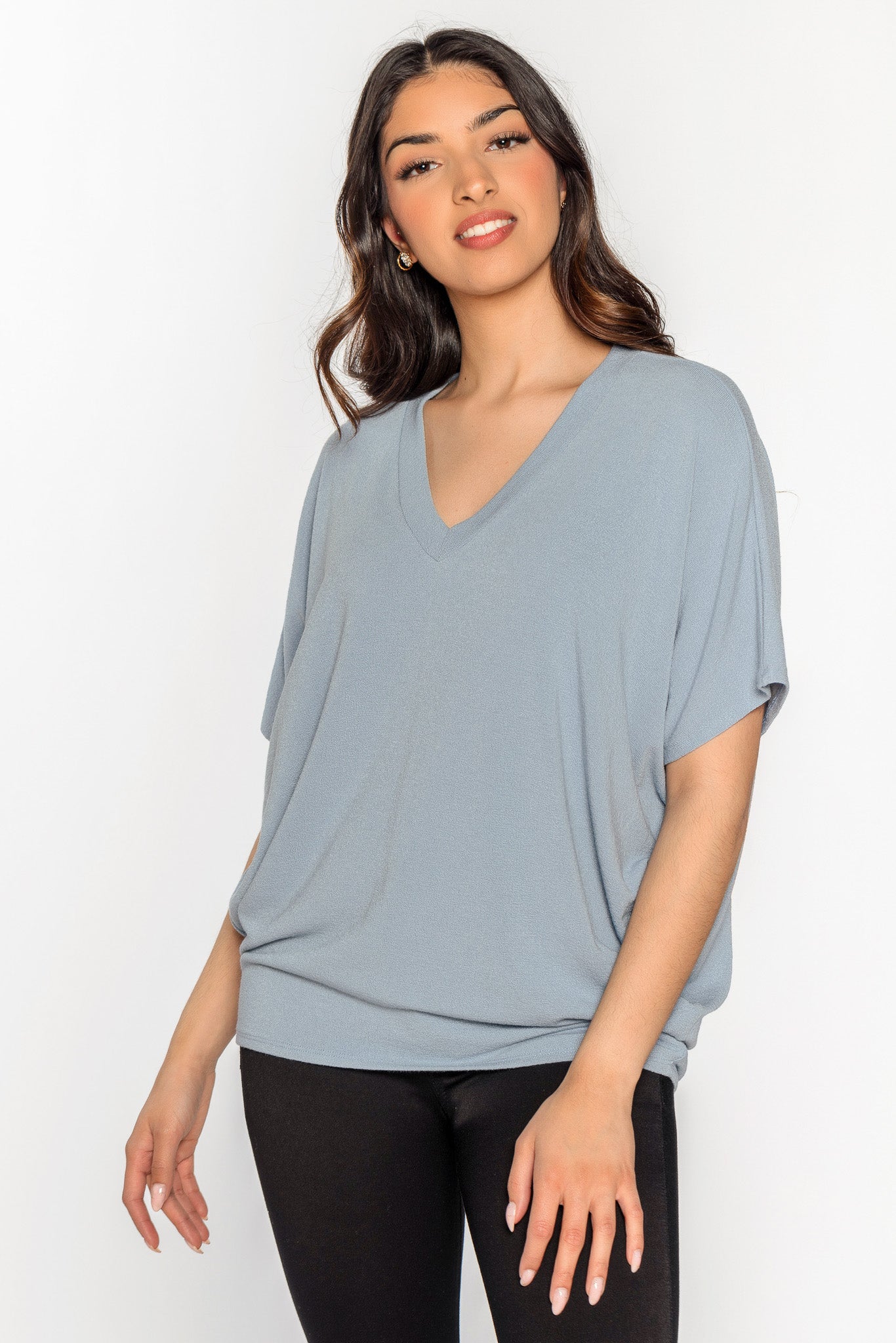 Short Sleeve Dolman Top