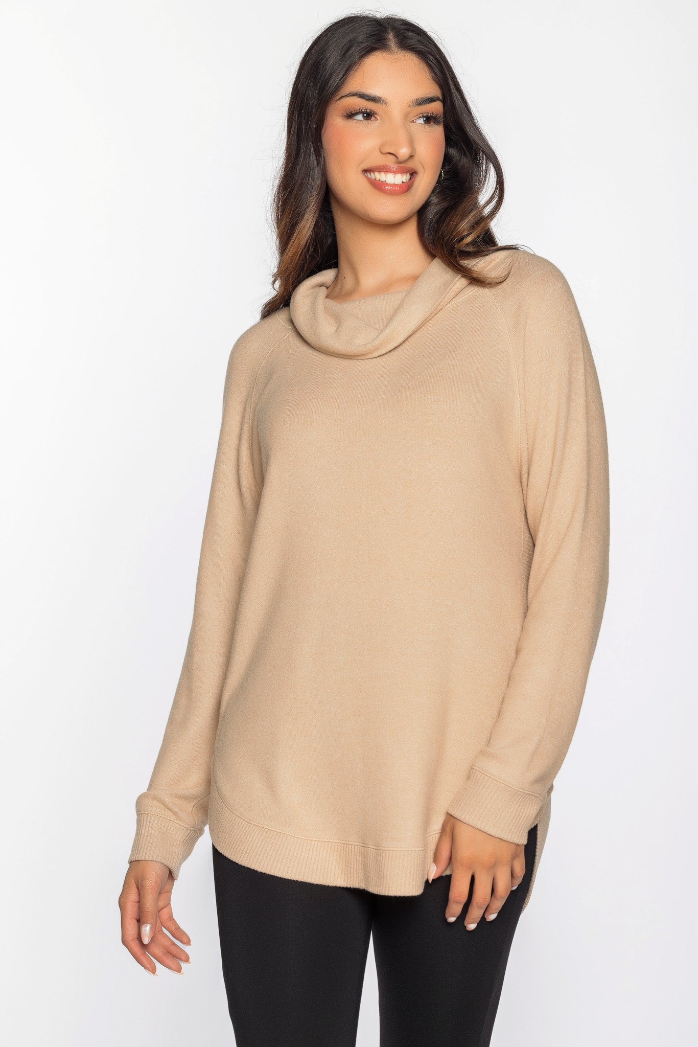 SuperSoft Cowl Neck Sweater