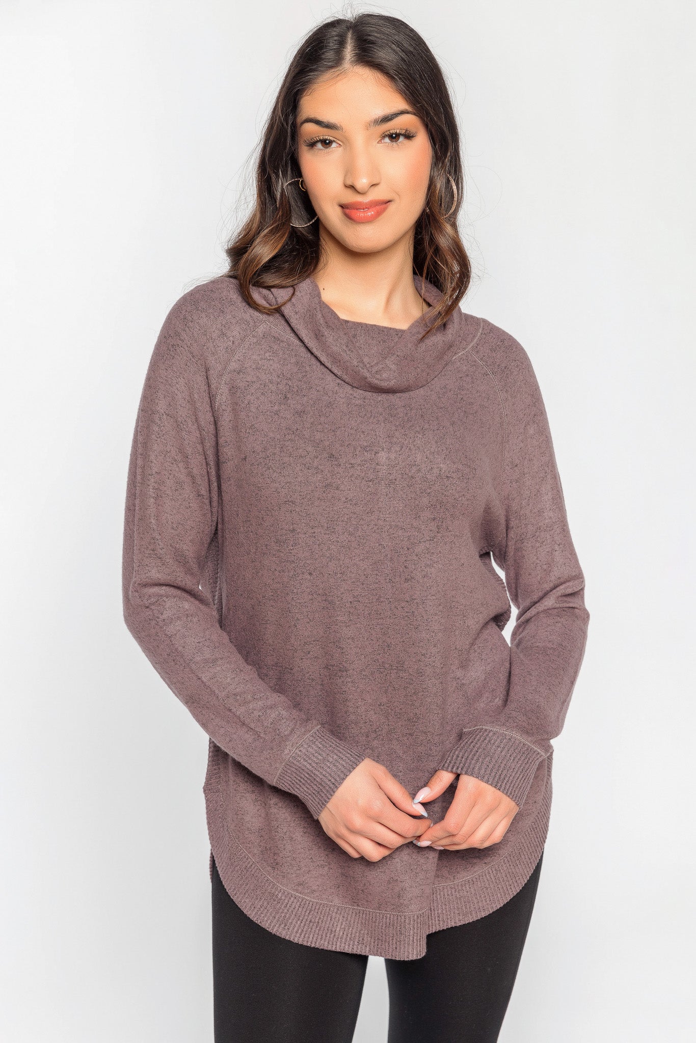 SuperSoft Cowl Neck Sweater
