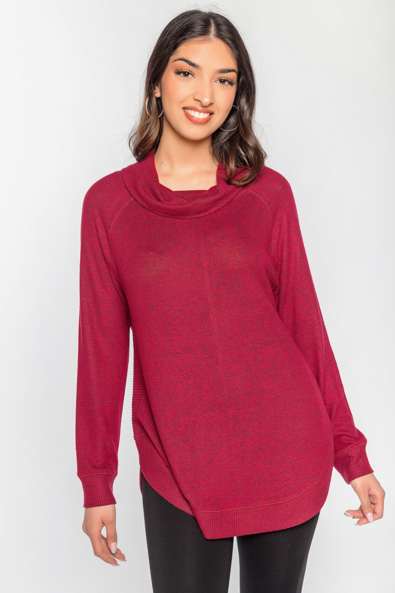 SuperSoft Cowl Neck Sweater
