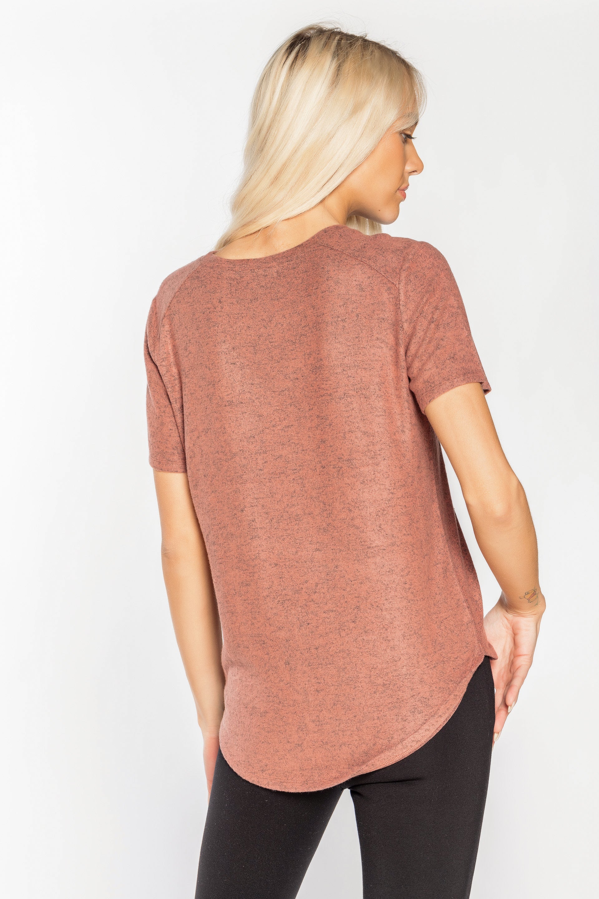 Supersoft Short Sleeve V-Neck