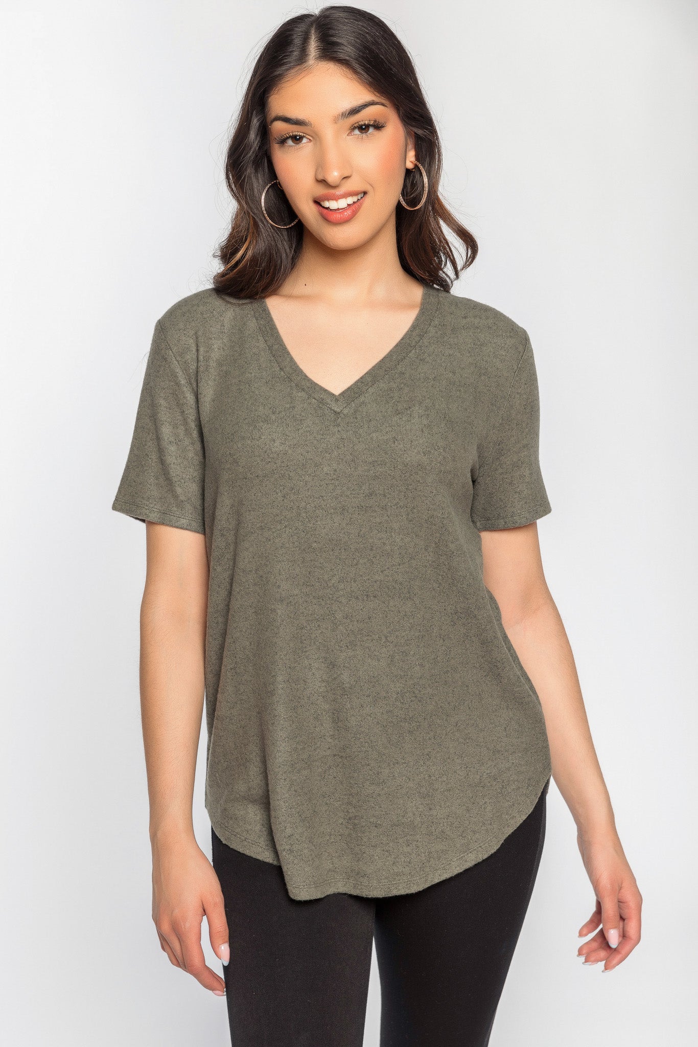 Supersoft Short Sleeve V-Neck