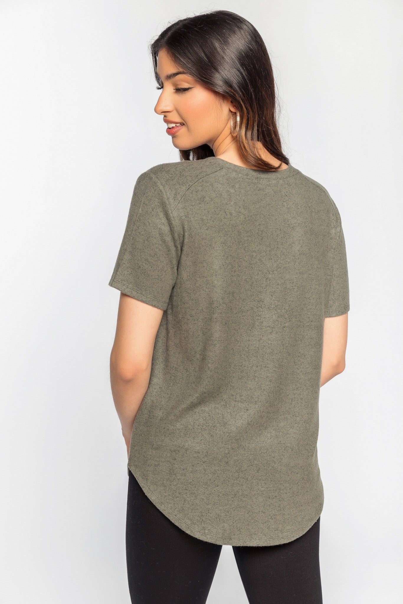 Supersoft Short Sleeve V-Neck