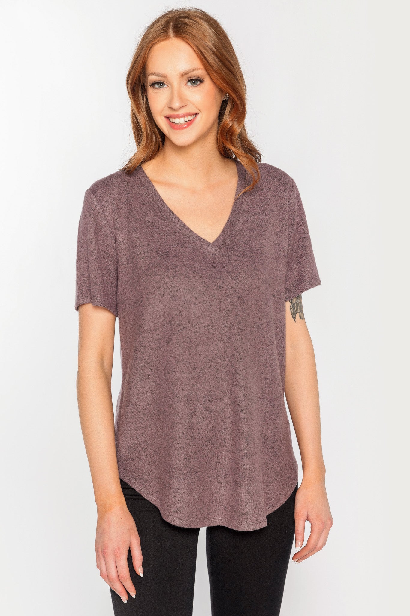 Supersoft Short Sleeve V-Neck