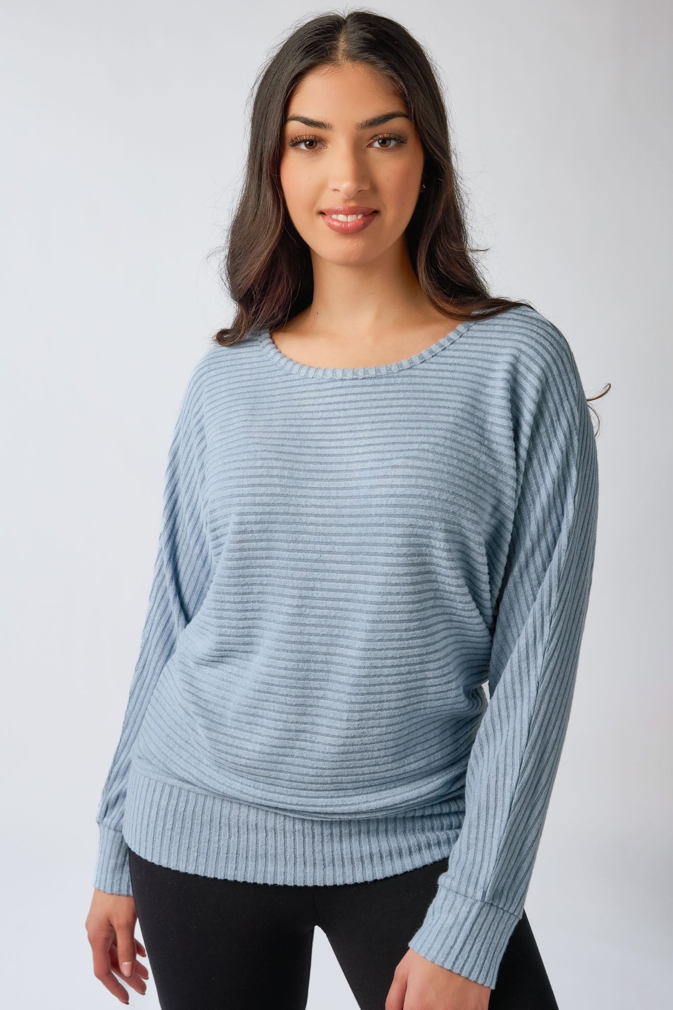 Dolman Sleeve Hacci Sweater