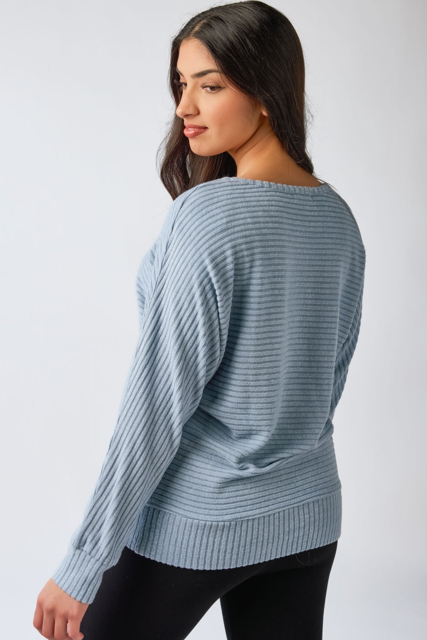 Dolman Sleeve Hacci Sweater