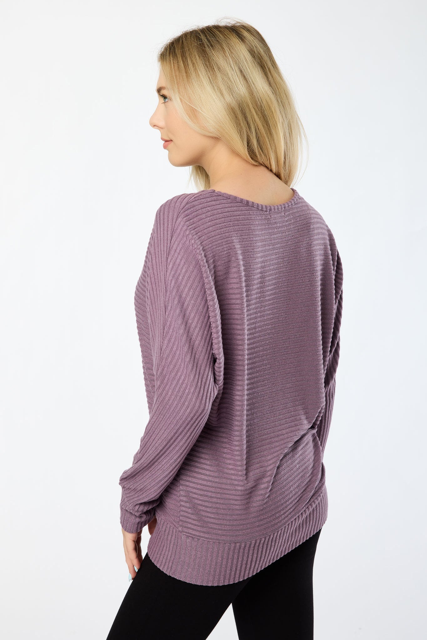 Dolman Sleeve Hacci Sweater