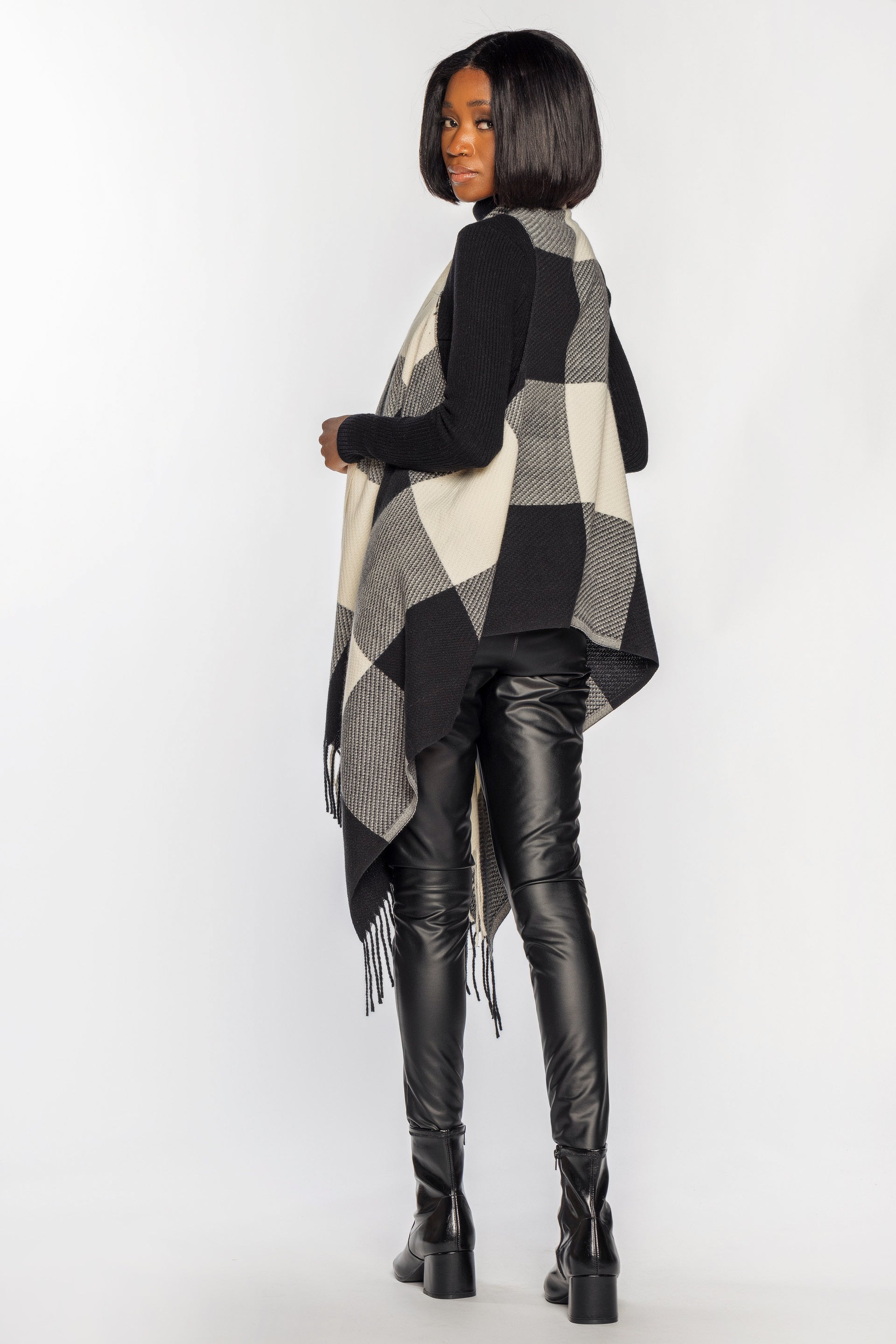 Veste couverture à carreaux buffalo