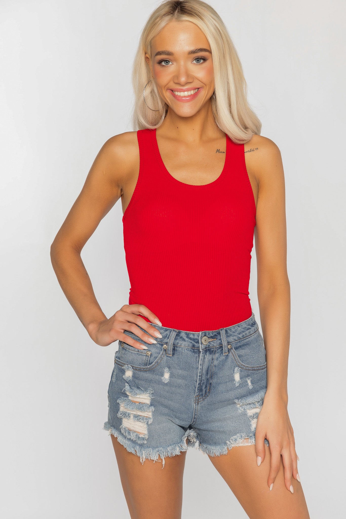 Rib Racerback Tank