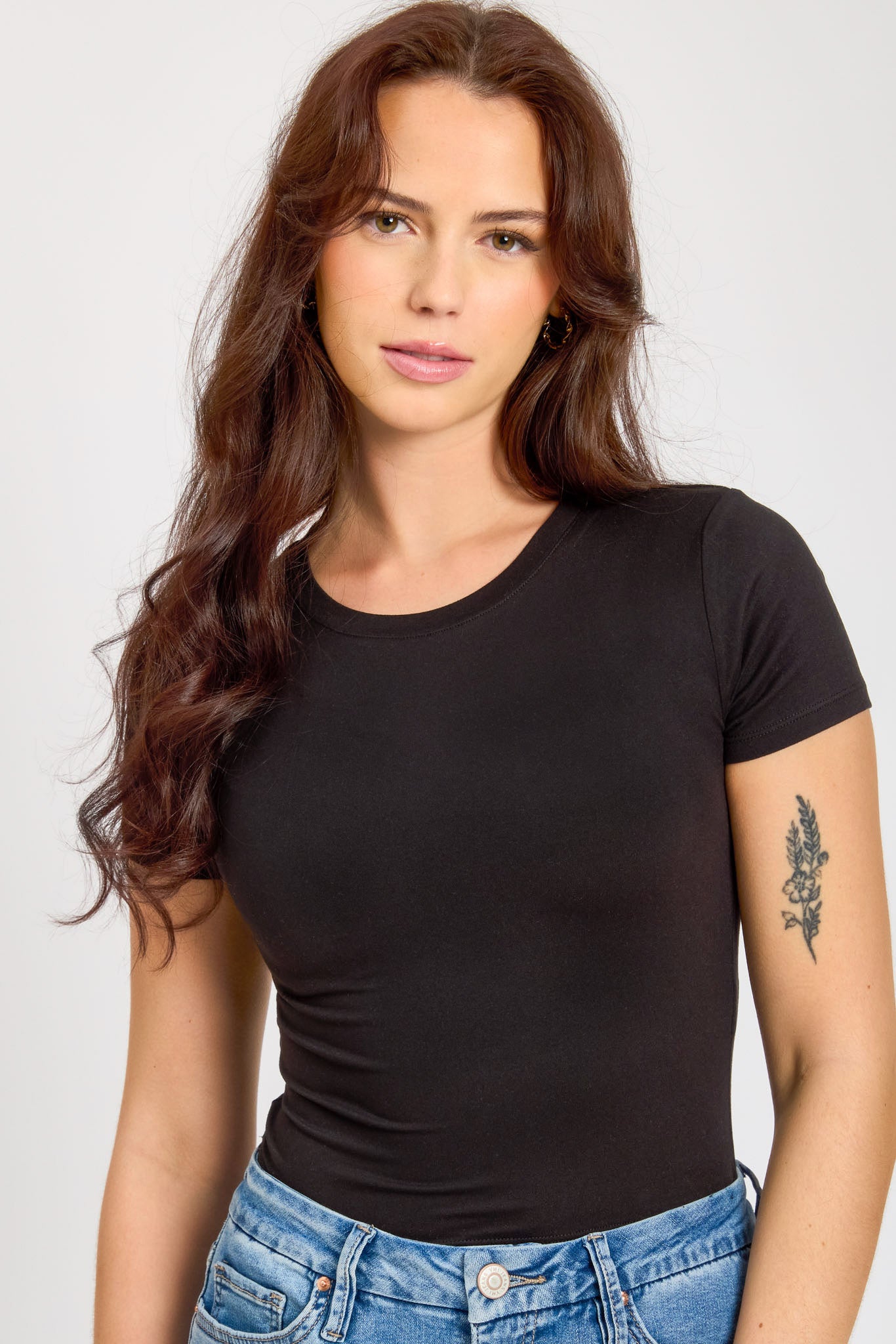 T-shirt avec mancherons