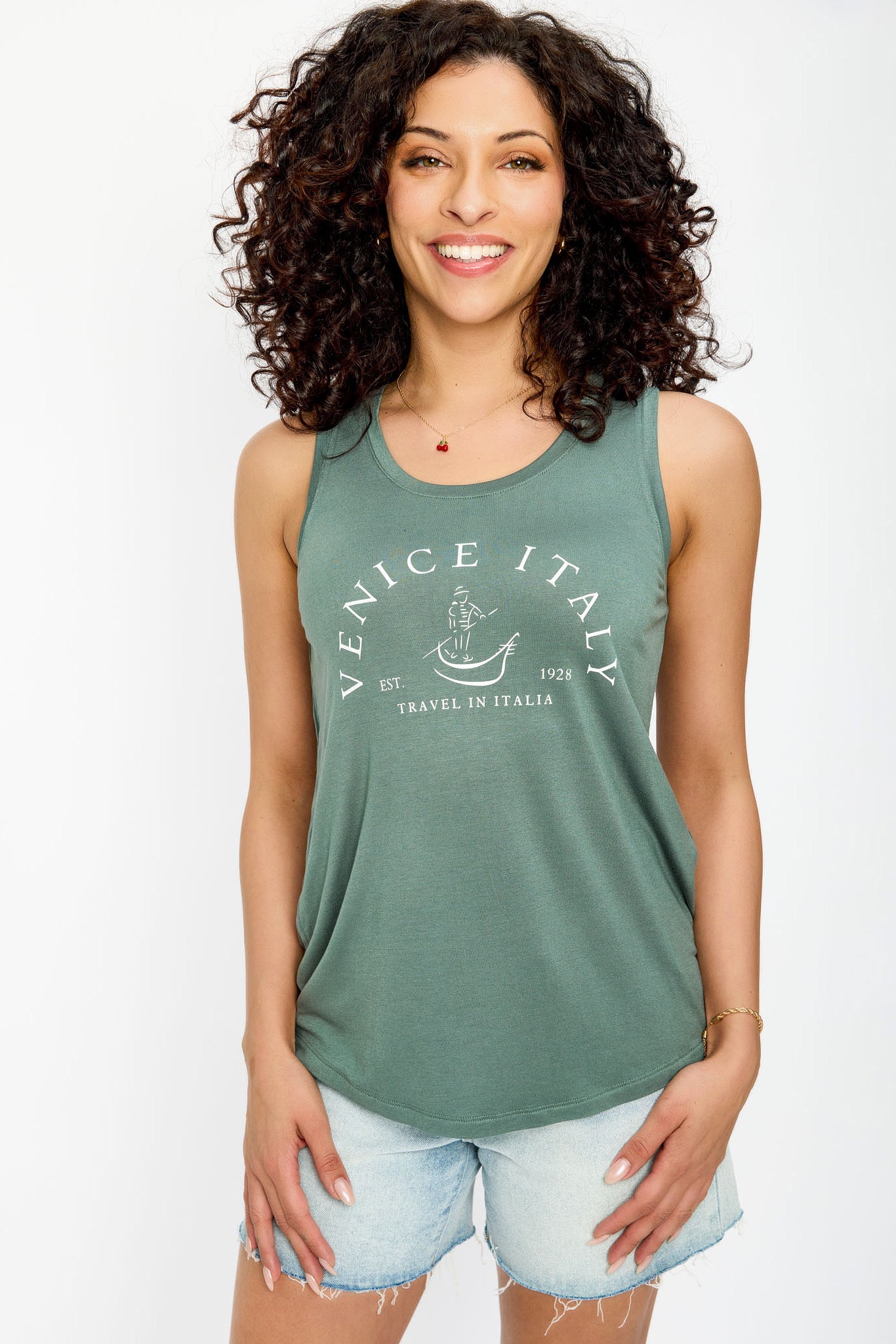 "Venice Italy" Graphic Tank Top