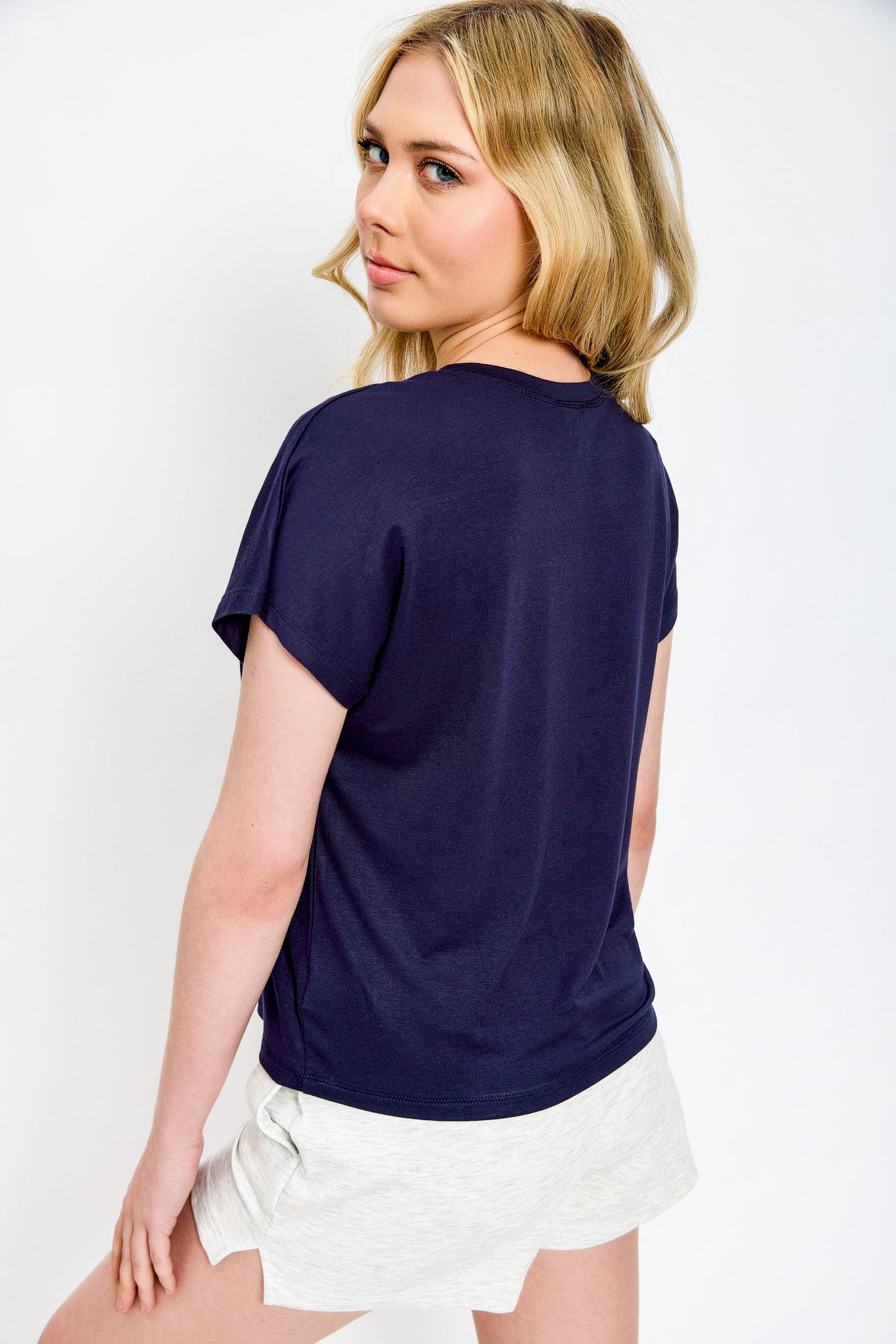 Boxy Short-Sleeve "Amalfi" Graphic Tee