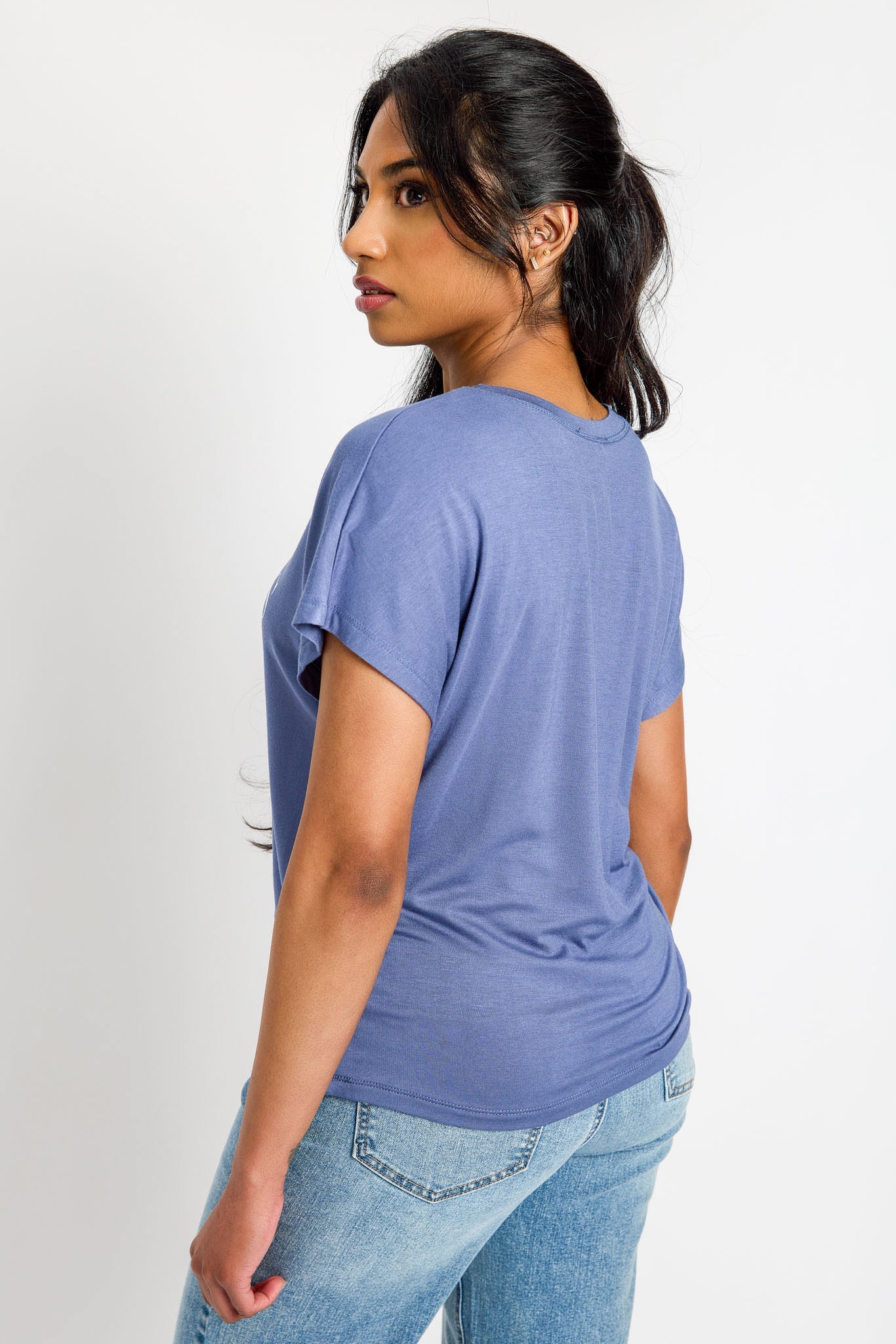 Boxy Short-Sleeve "Cannes" Graphic Tee