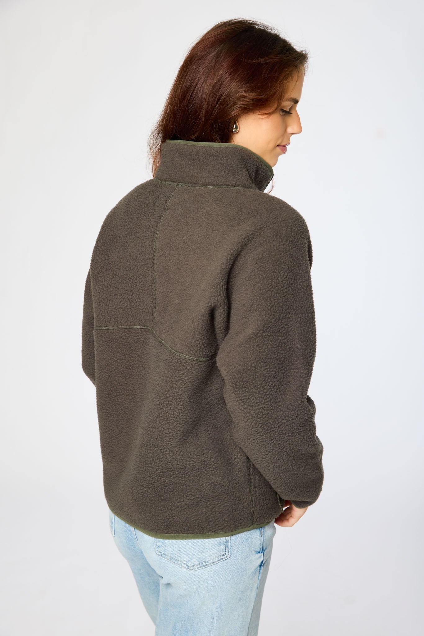 Sherpa Quarter-Zip Popover
