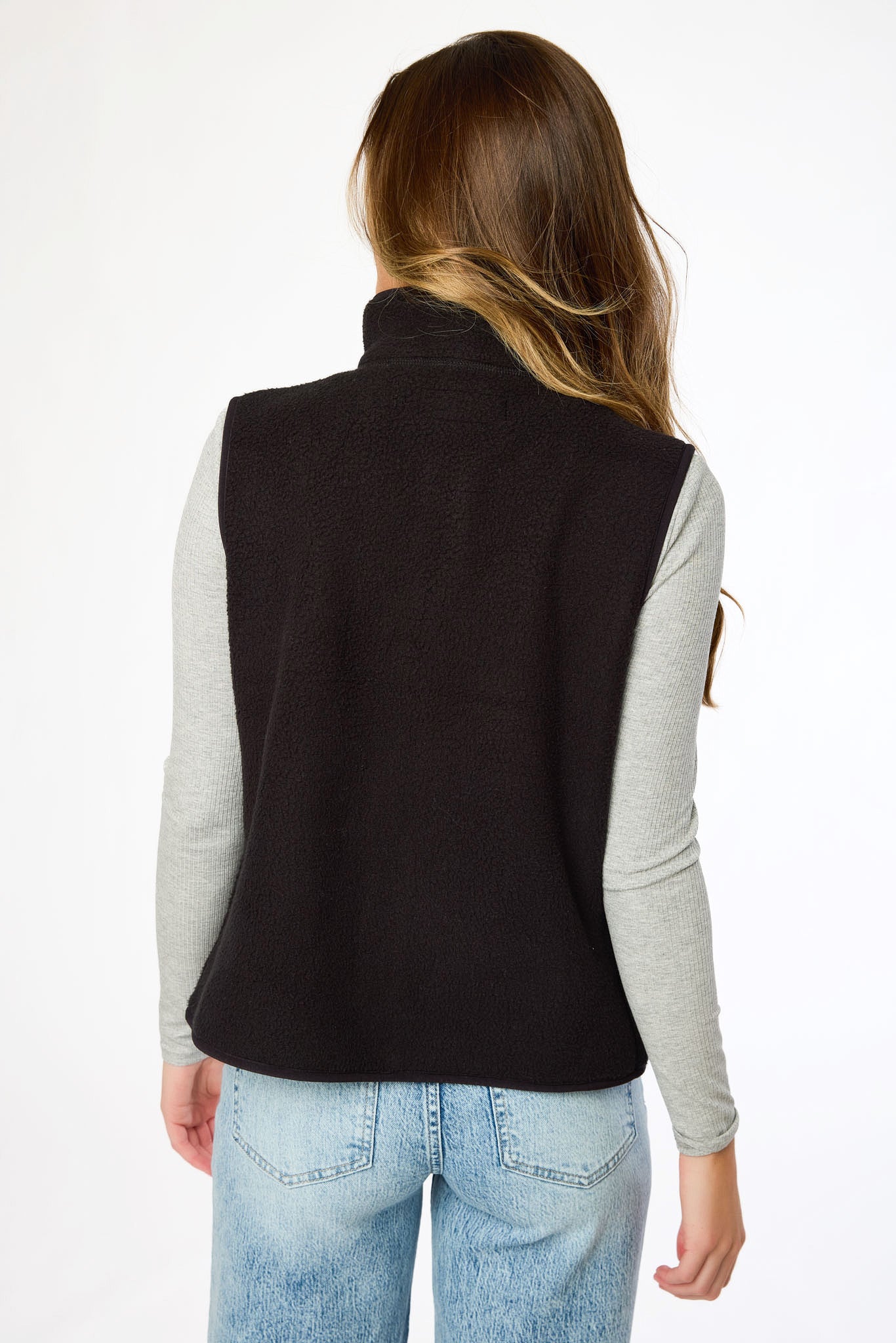 Sherpa Zip-Front Vest