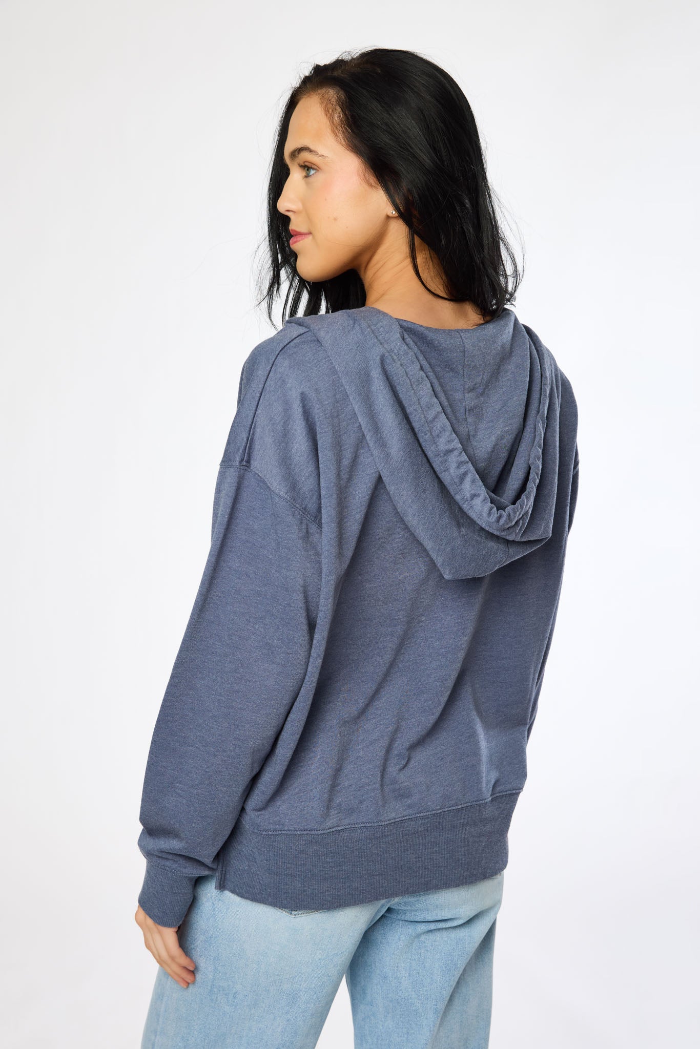 French-Terry WallFlower Hudson Slouchy Hoodie