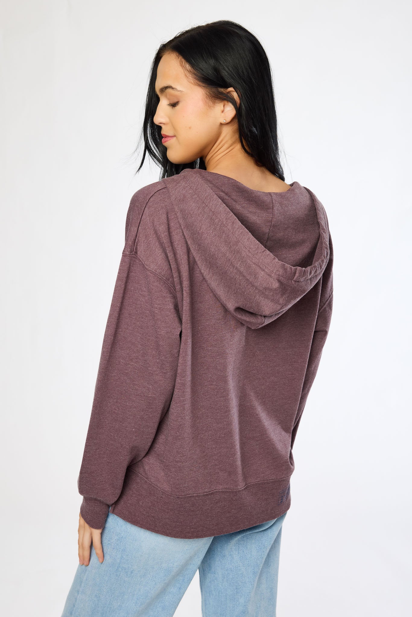 French-Terry WallFlower Hudson Slouchy Hoodie