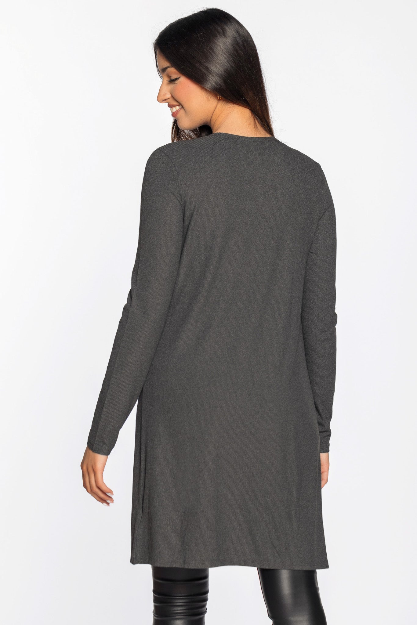 Cardigan côtelé